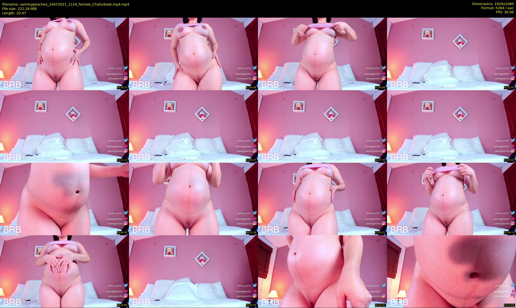 sammypeachex — 11 minute Chaturbate female cam show recording, 1080p, Jul 24, 2021