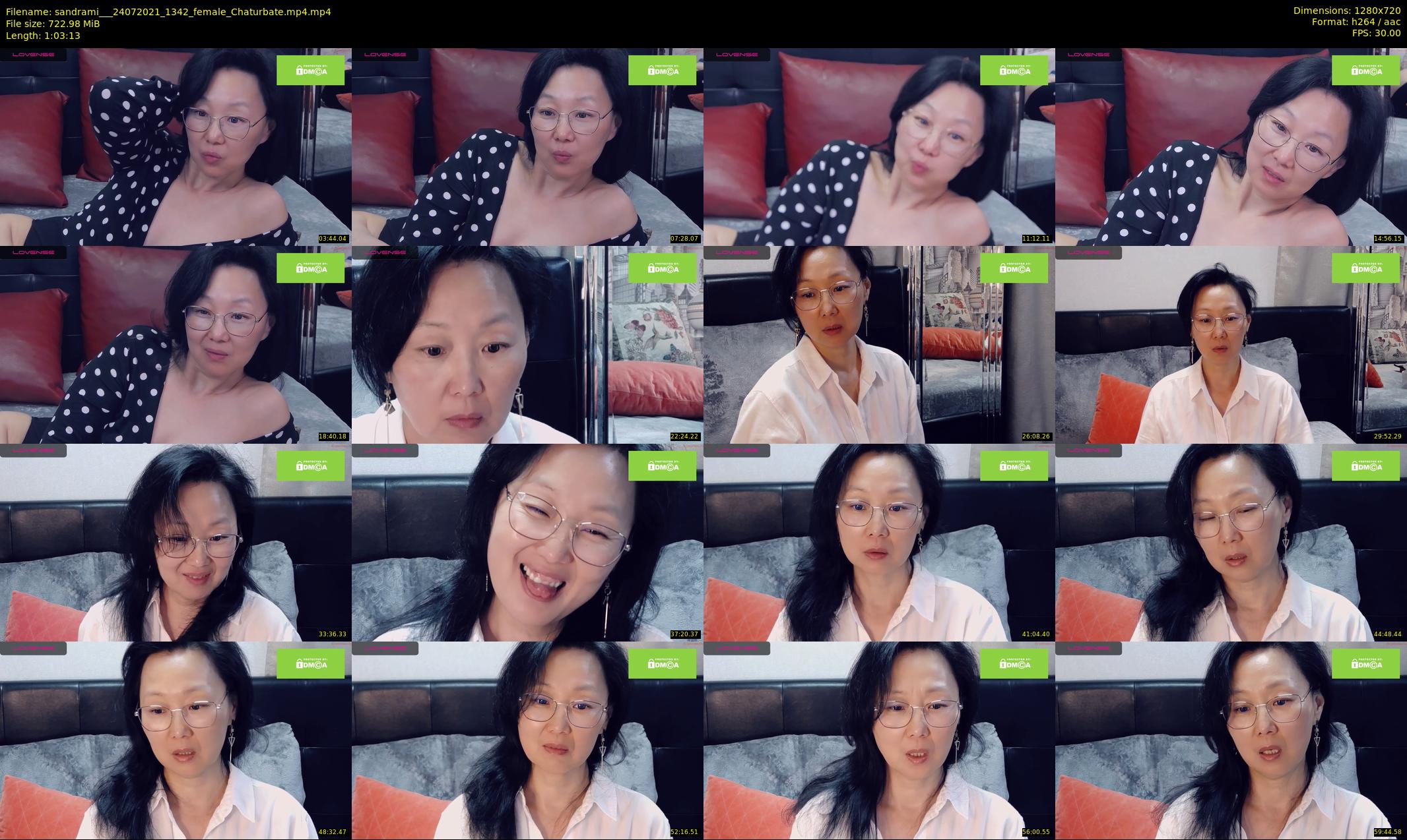 sandrami__ — 64 minute Chaturbate female cam show recording, 720p, Jul 24, 2021
