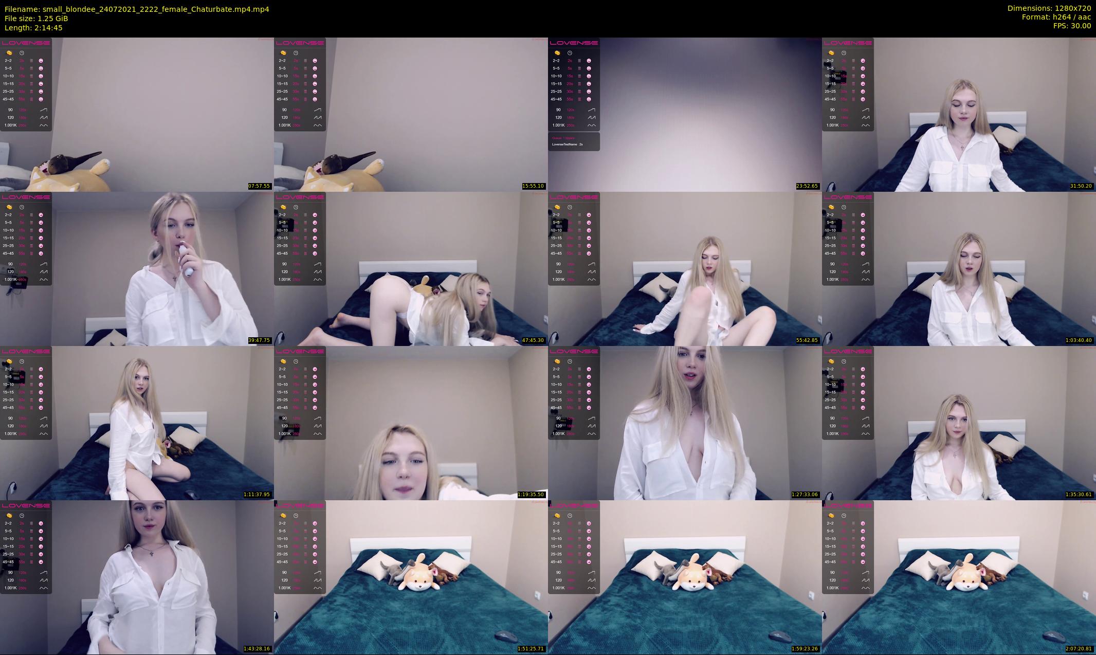 small_blondee — 135 minute Chaturbate female cam show recording, 720p, Jul 24, 2021
