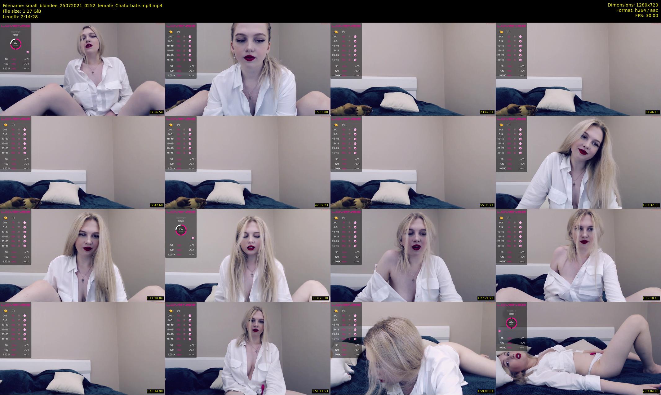 small_blondee — 135 minute Chaturbate female cam show recording, 720p, Jul 25, 2021