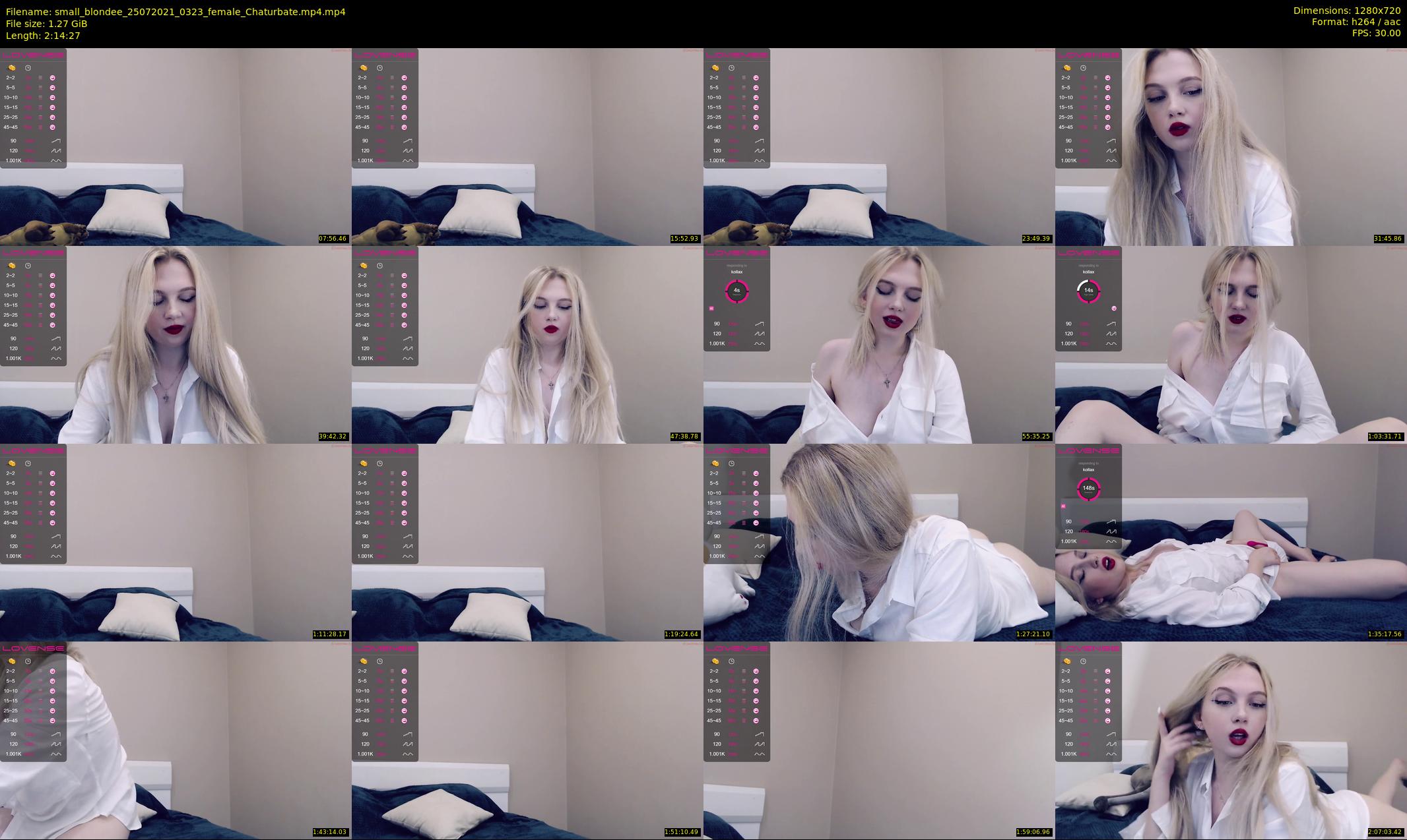 small_blondee — 135 minute Chaturbate female cam show recording, 720p, Jul 25, 2021