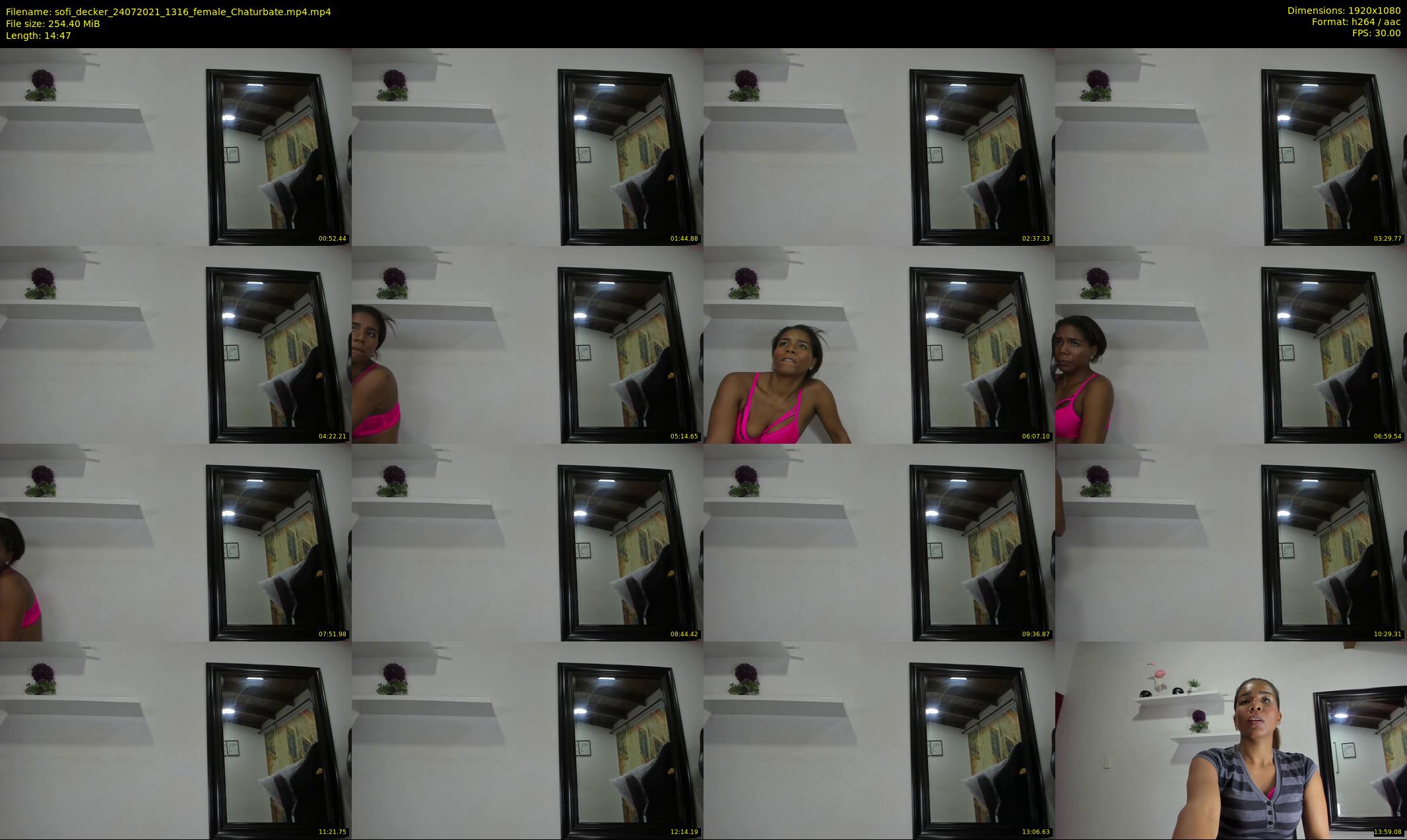 sofi_decker — 15 minute Chaturbate female cam show recording, 1080p, Jul 24, 2021
