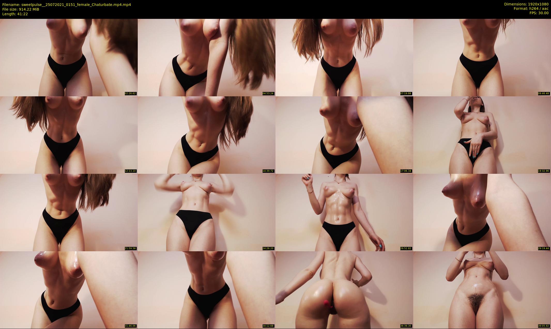 sweetpulse_ — 42 minute Chaturbate female cam show recording, 1080p, Jul 25, 2021