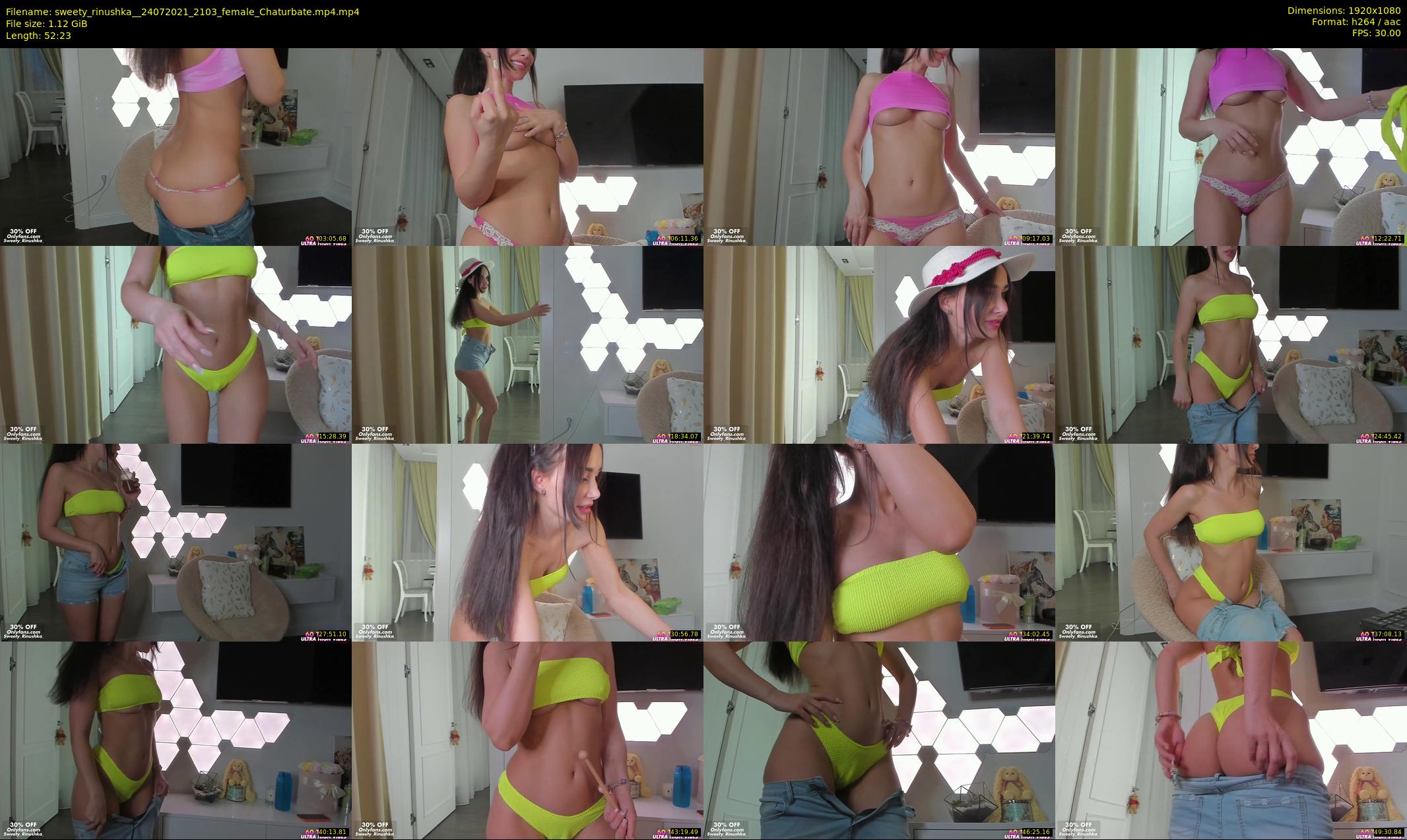 sweety_rinushka_ — 53 minute Chaturbate female cam show recording, 1080p, Jul 24, 2021
