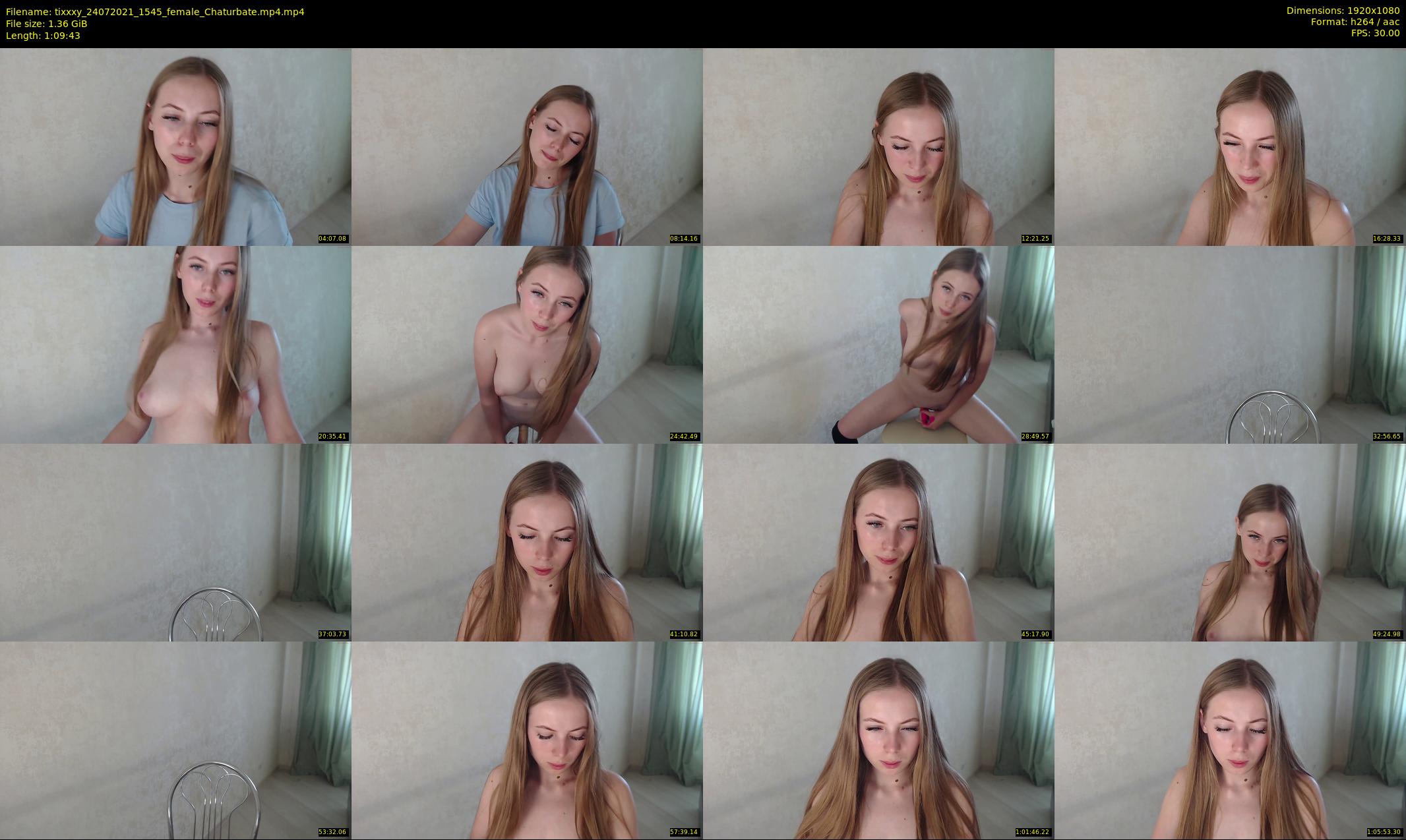 tixxxy — 70 minute Chaturbate female cam show recording, 1080p, Jul 24, 2021