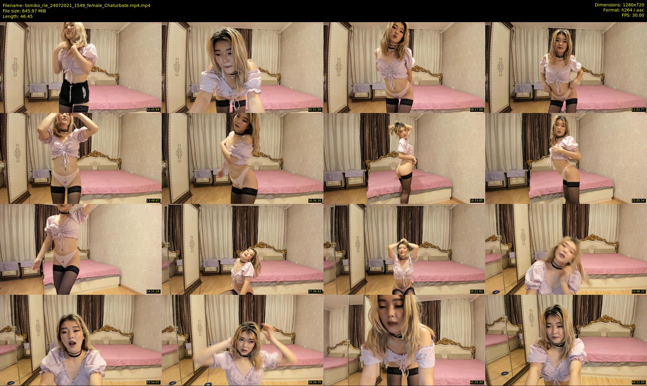 tomiko_rie — 47 minute Chaturbate female cam show recording, 720p, Jul 24, 2021