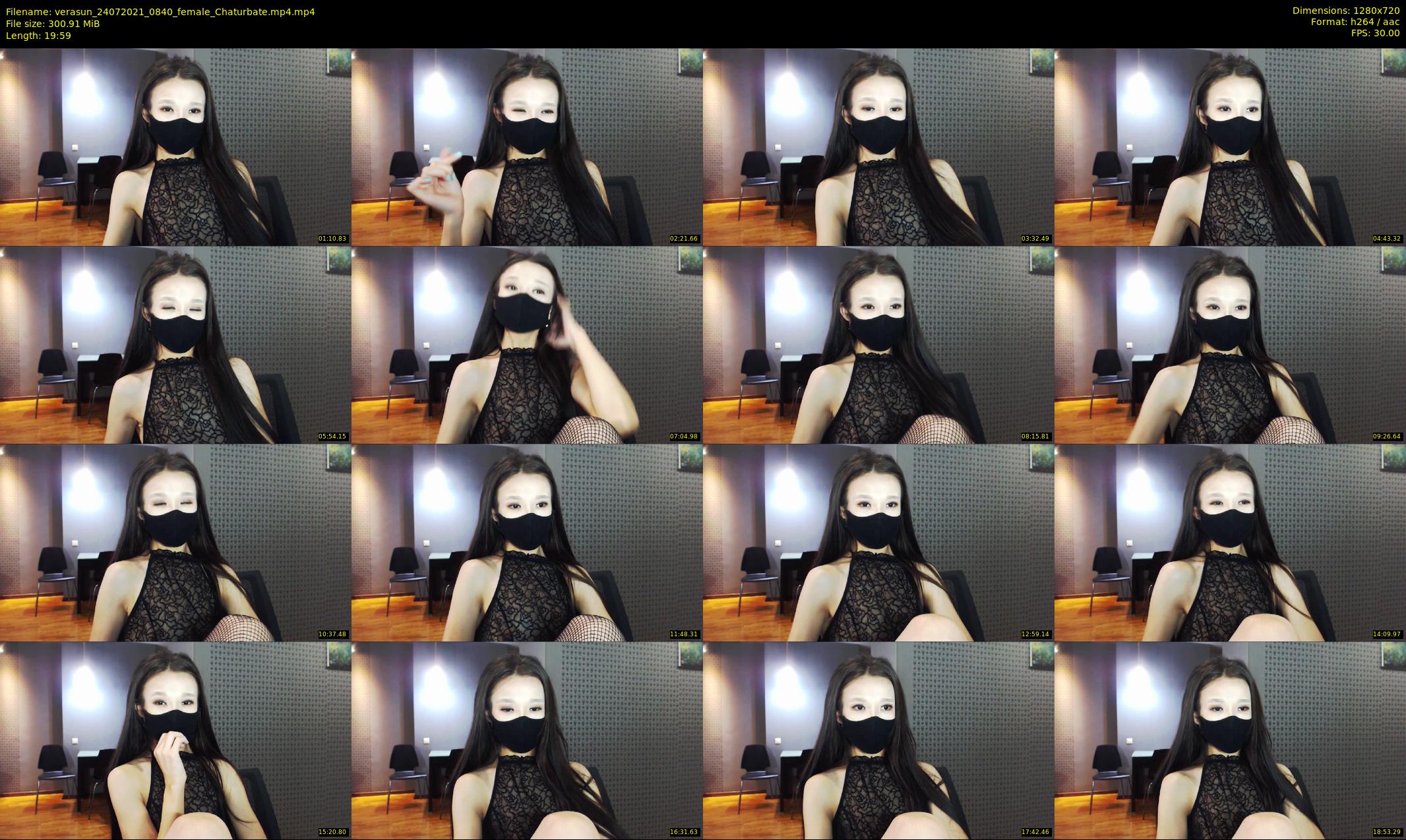 verasun — 20 minute Chaturbate female cam show recording, 720p, Jul 24, 2021