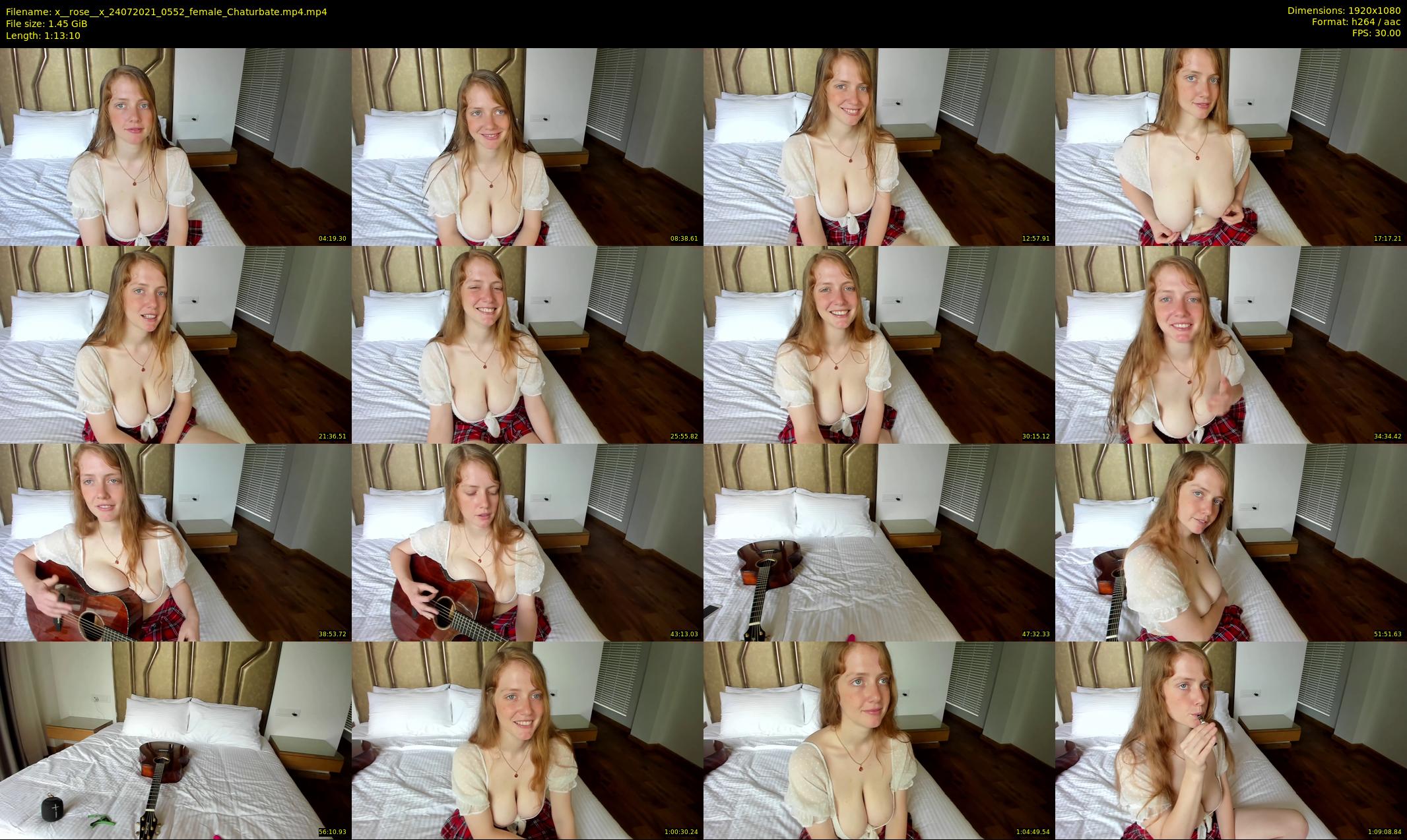 x__rose__x — 74 minute Chaturbate female cam show recording, 1080p, Jul 24, 2021