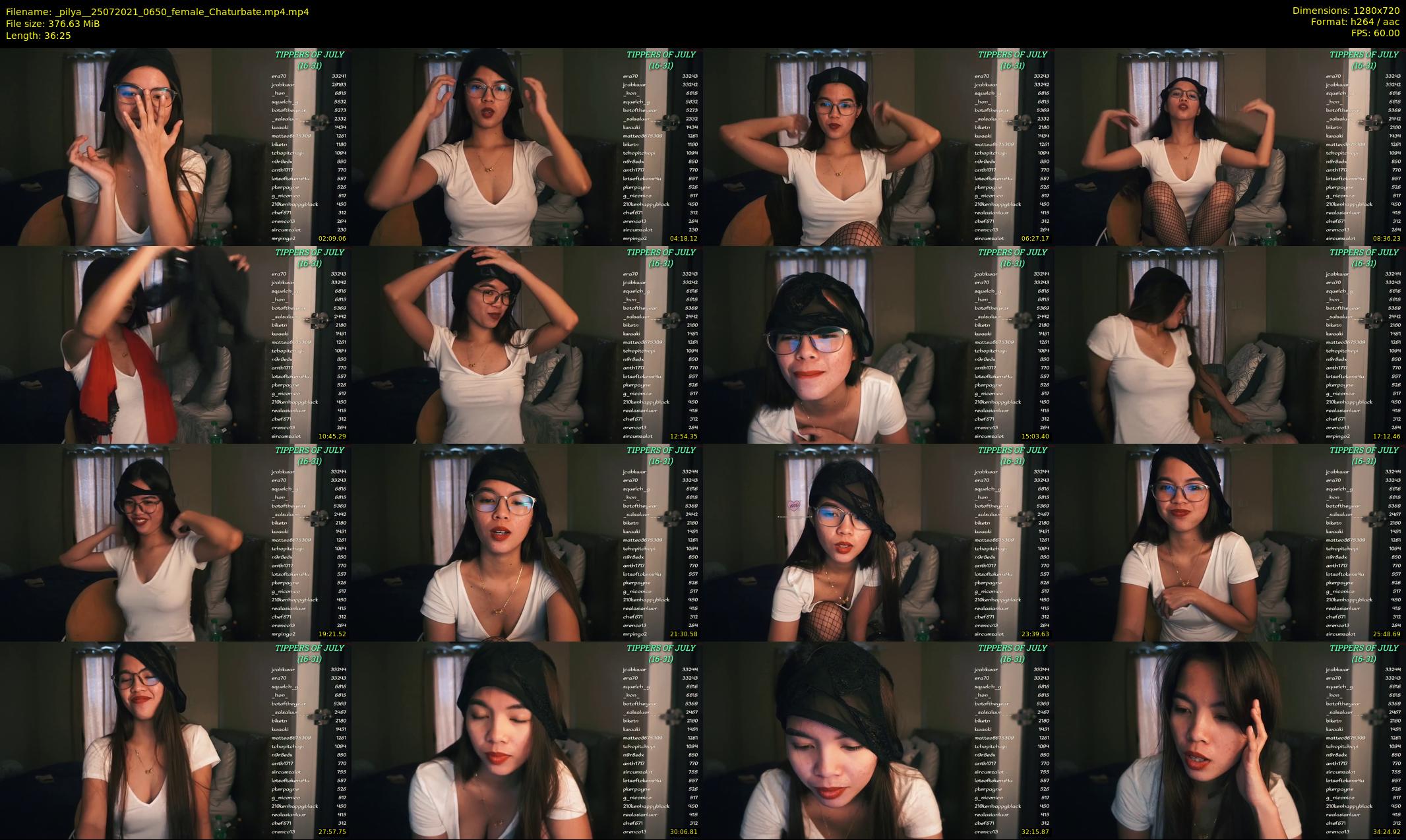 _pilya_ — 37 minute Chaturbate female cam show recording, 720p, Jul 25, 2021