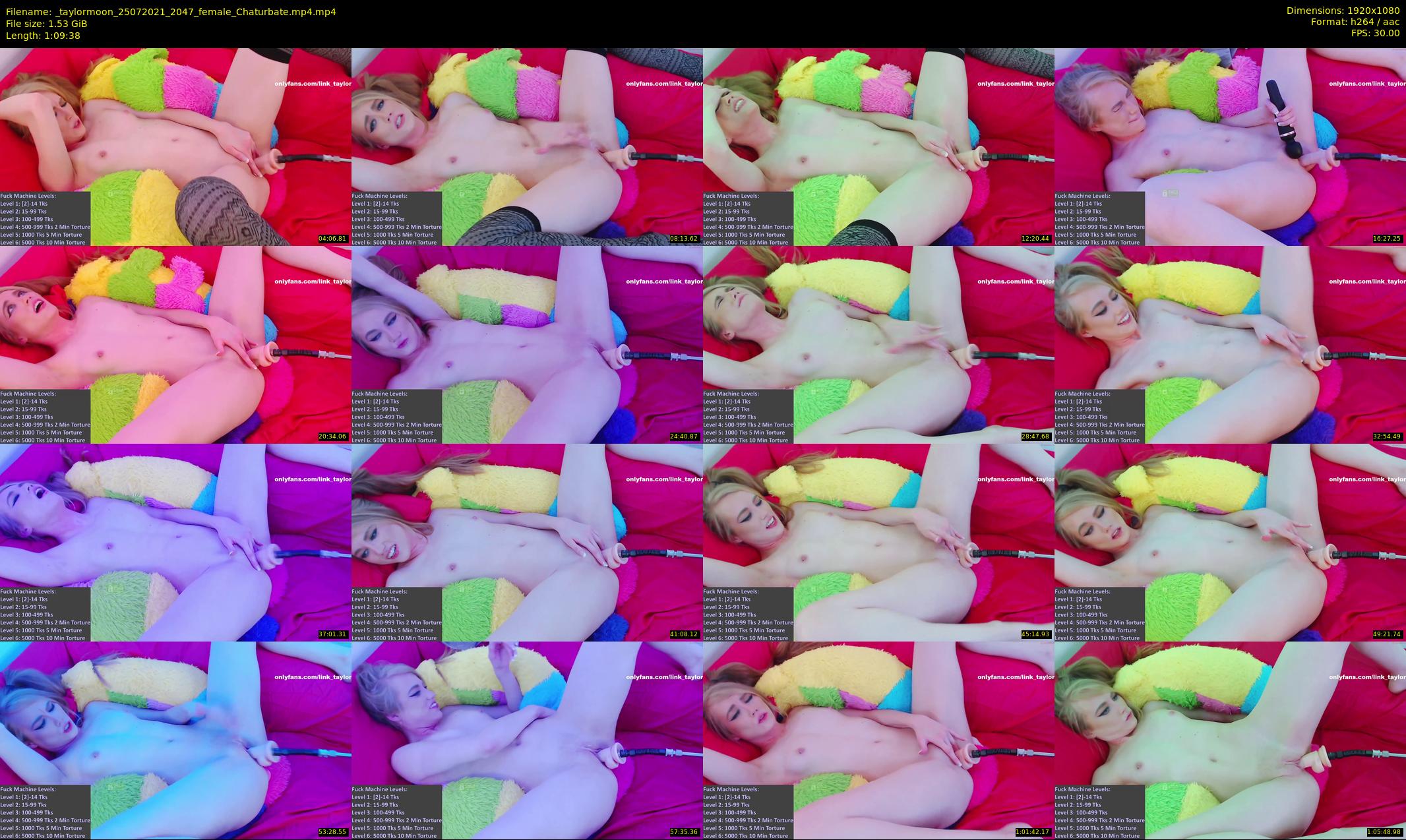 _taylormoon — 70 minute Chaturbate female cam show recording, 1080p, Jul 25, 2021