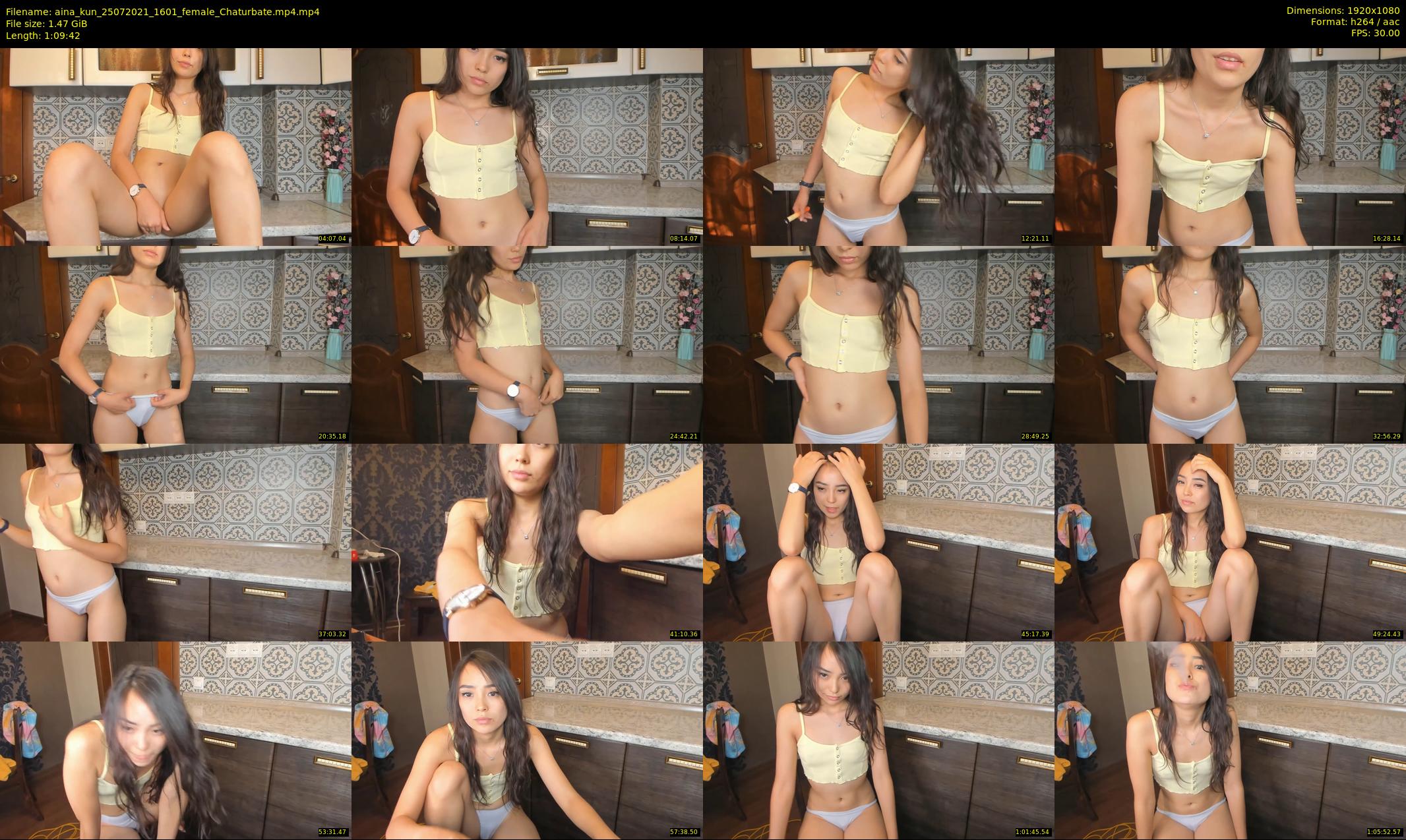 aina_kun — 70 minute Chaturbate female cam show recording, 1080p, Jul 25, 2021