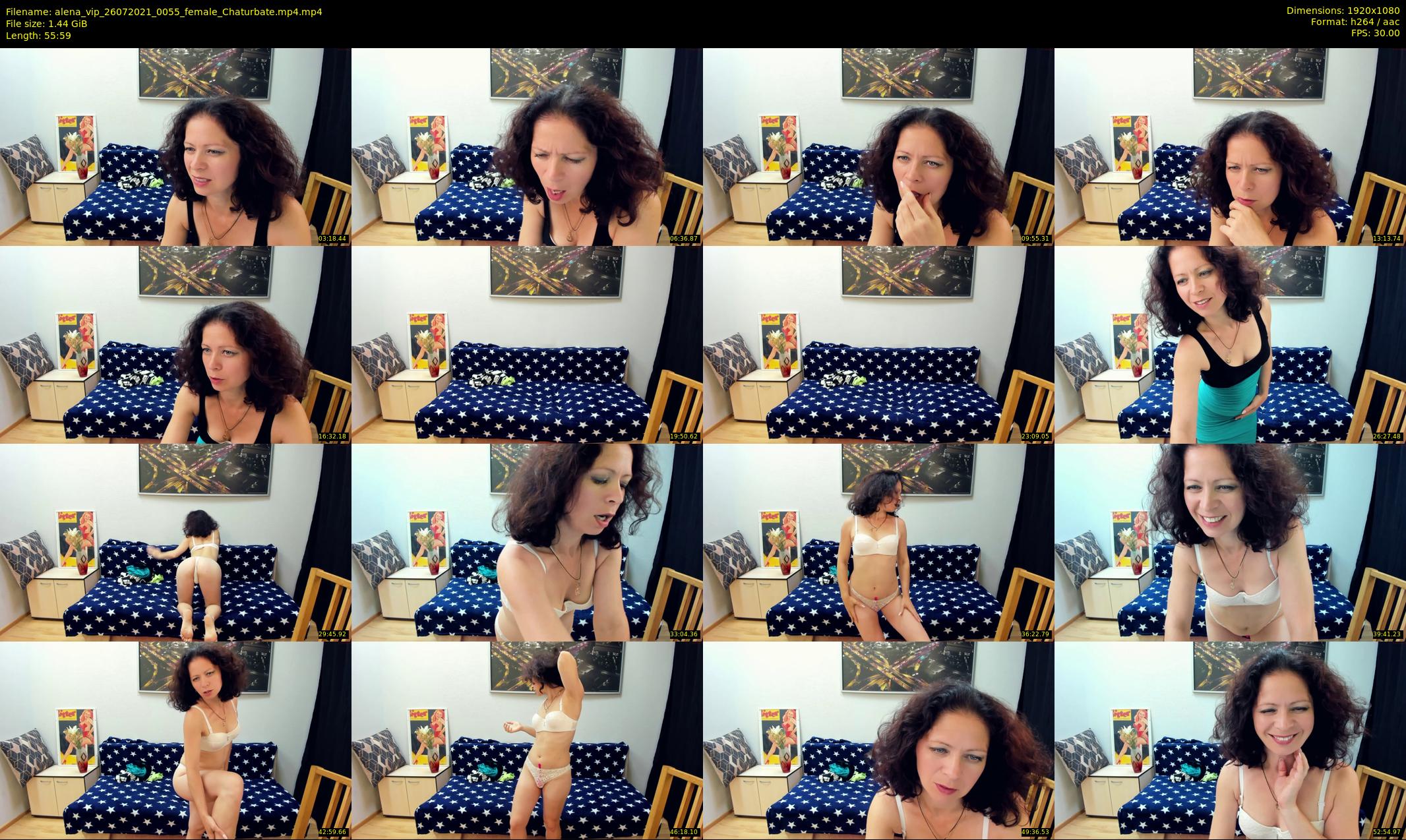 alena_vip — 56 minute Chaturbate female cam show recording, 1080p, Jul 26, 2021