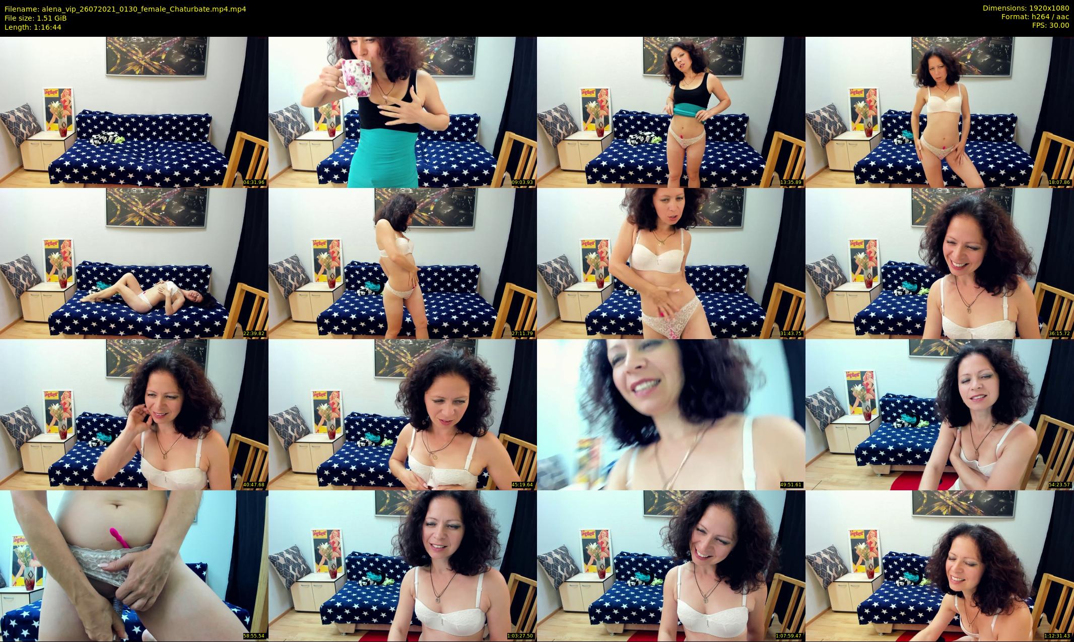 alena_vip — 77 minute Chaturbate female cam show recording, 1080p, Jul 26, 2021
