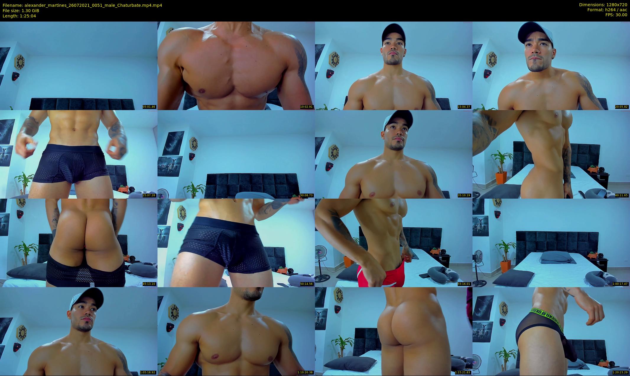 alexander_martines — 86 minute Chaturbate male cam show recording, 720p, Jul 26, 2021