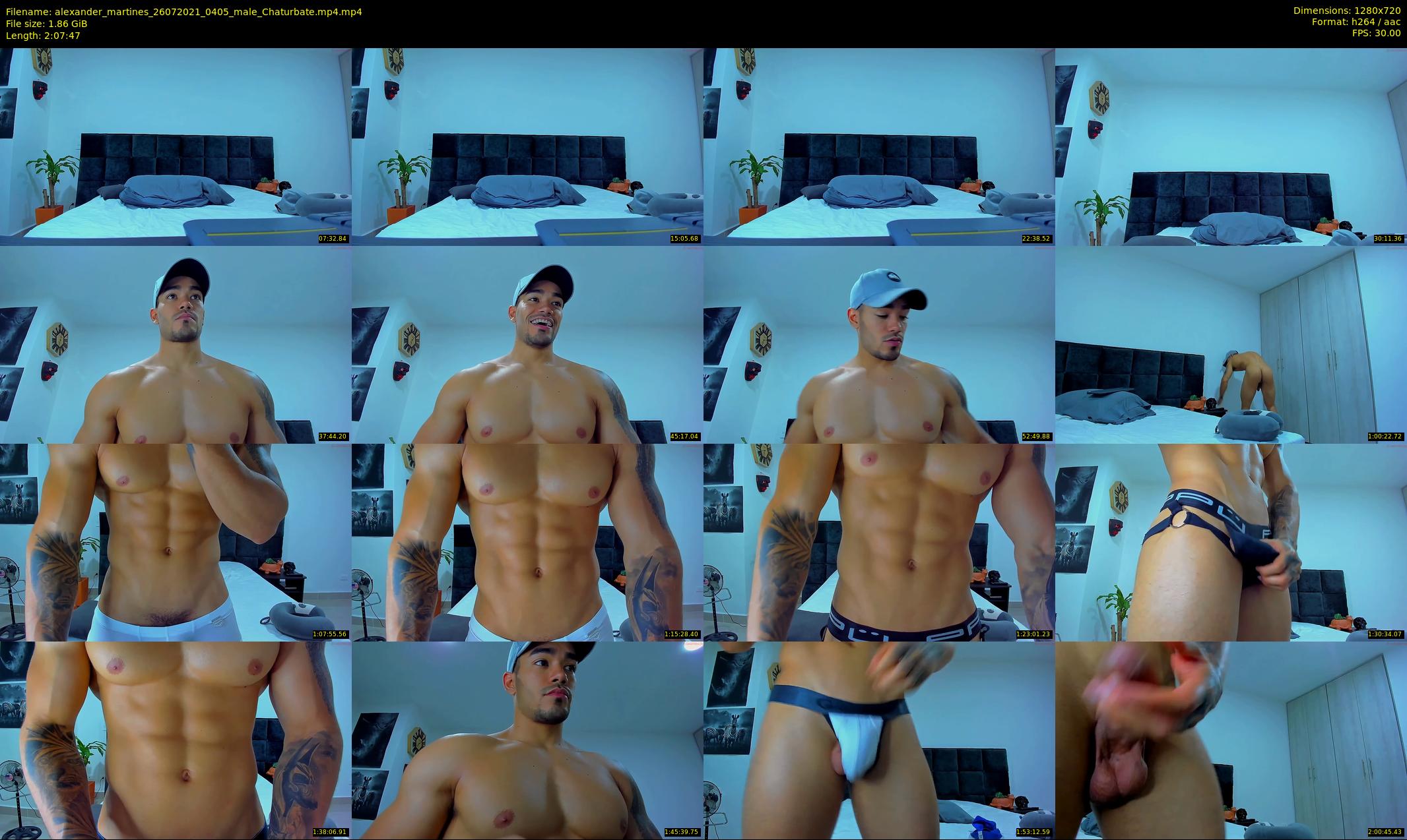 alexander_martines — 128 minute Chaturbate male cam show recording, 720p, Jul 26, 2021