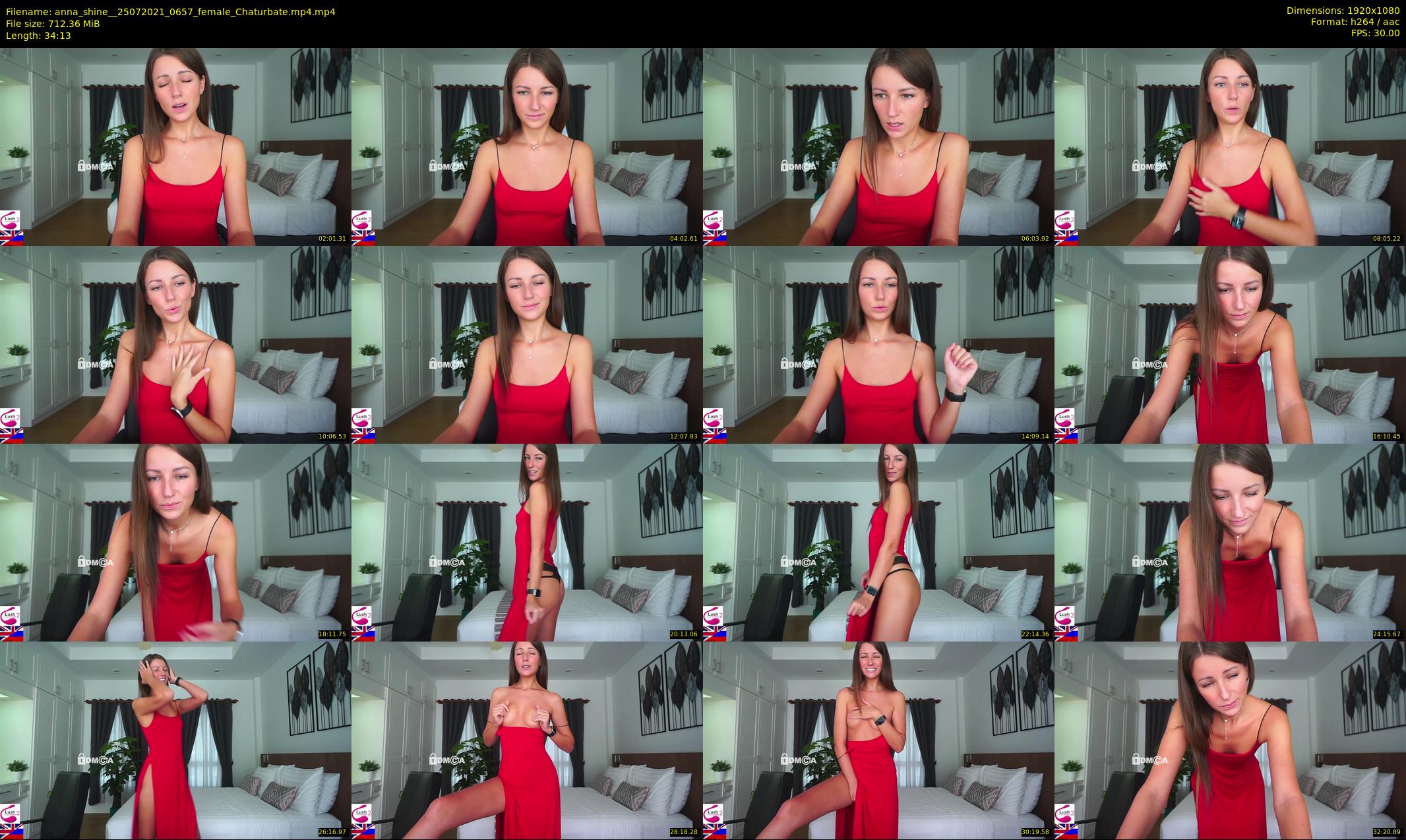 anna_shine_ — 35 minute Chaturbate female cam show recording, 1080p, Jul 25, 2021