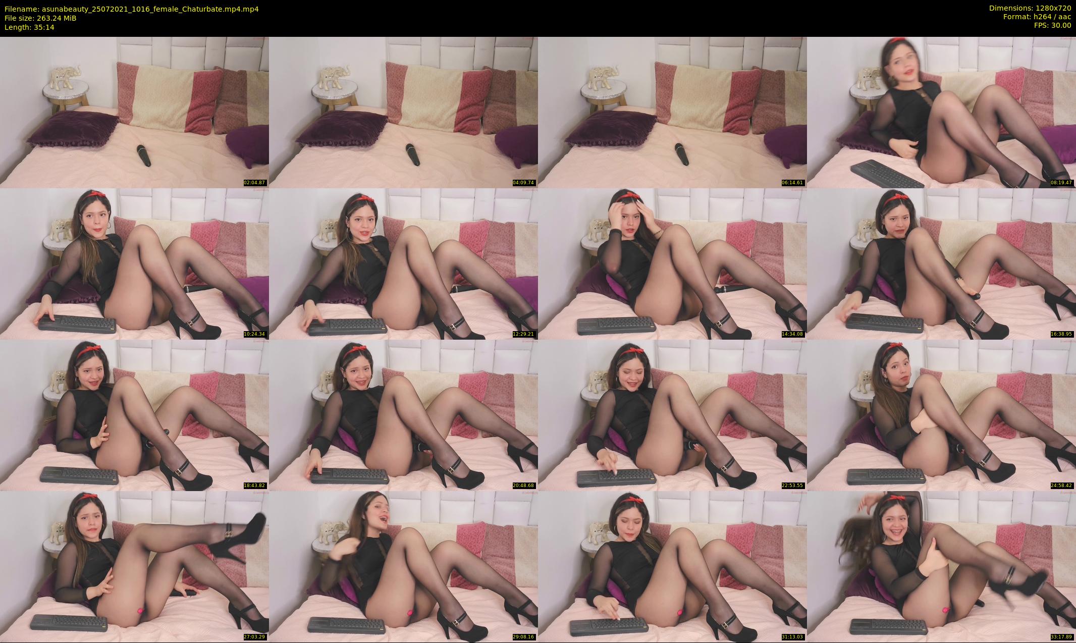 asunabeauty — 36 minute Chaturbate female cam show recording, 720p, Jul 25, 2021