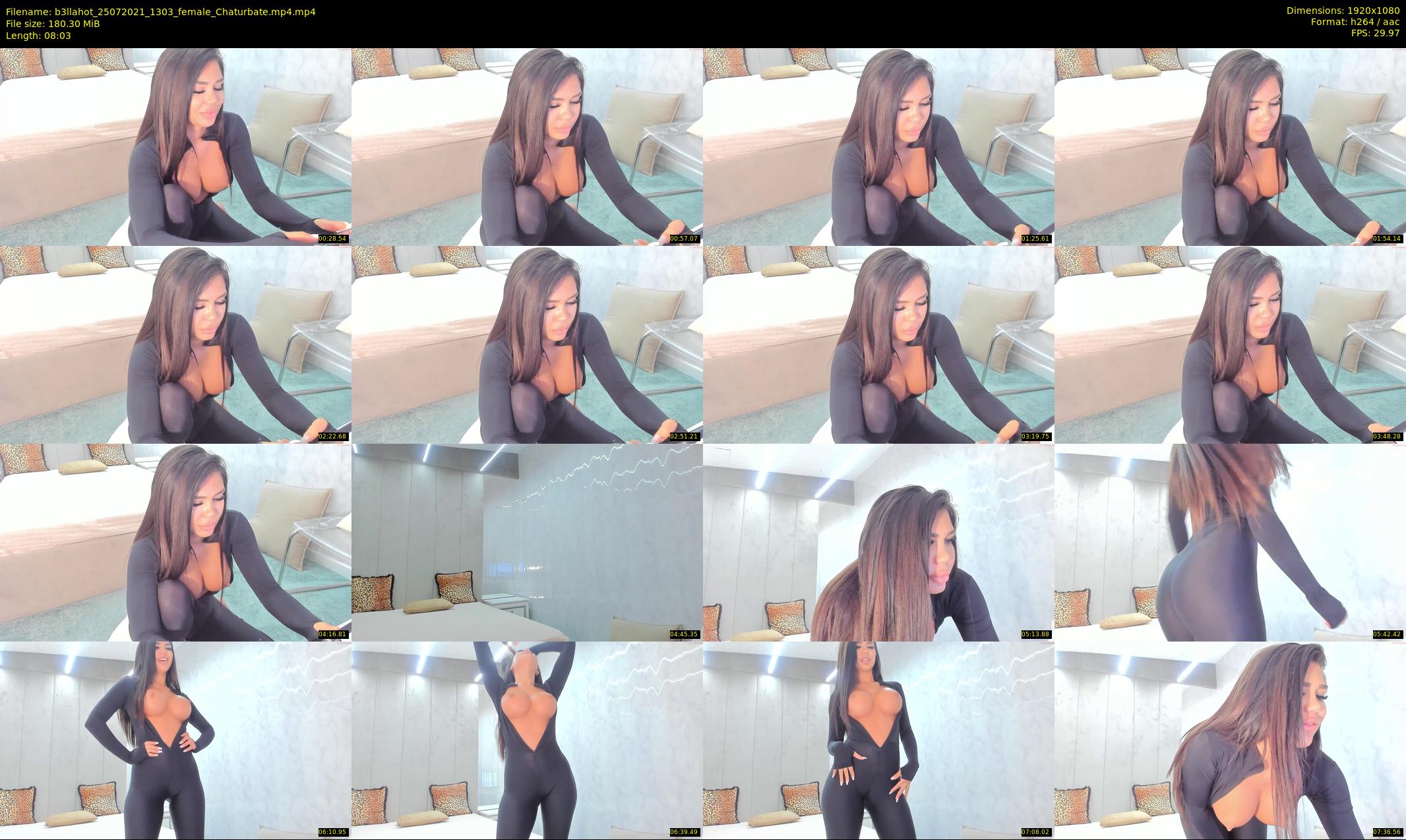 b3llahot — 9 minute Chaturbate female cam show recording, 1080p, Jul 25, 2021