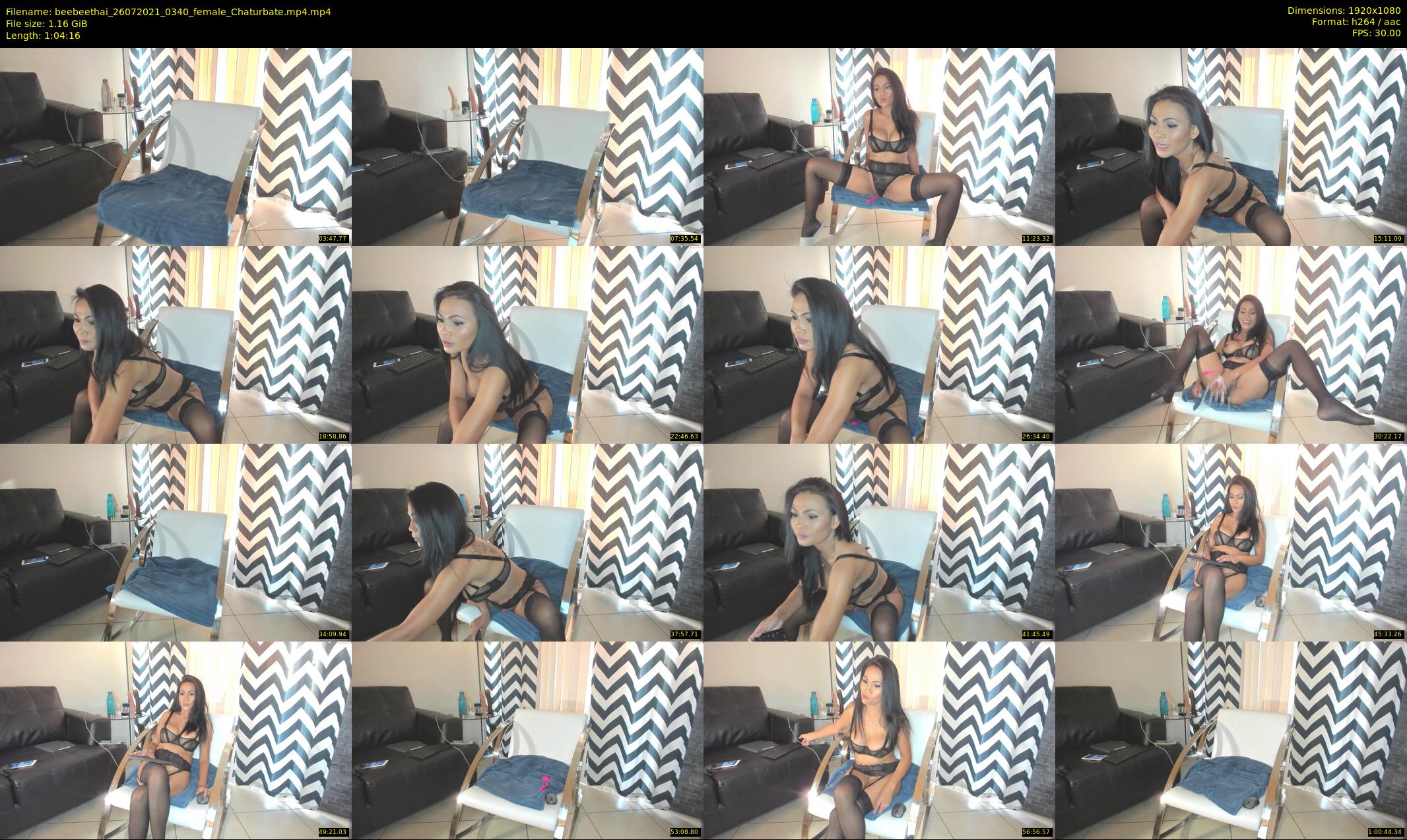 beebeethai — 65 minute Chaturbate female cam show recording, 1080p, Jul 26, 2021
