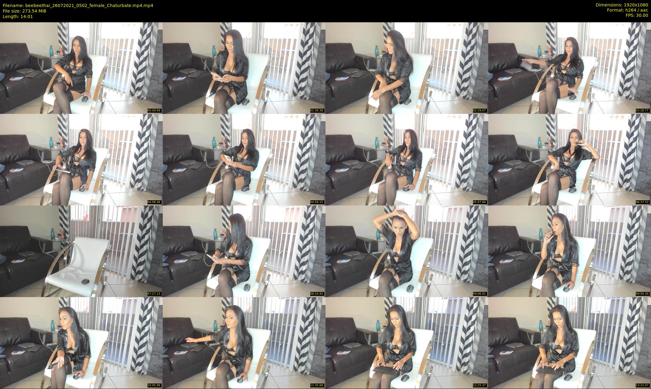 beebeethai — 15 minute Chaturbate female cam show recording, 1080p, Jul 26, 2021