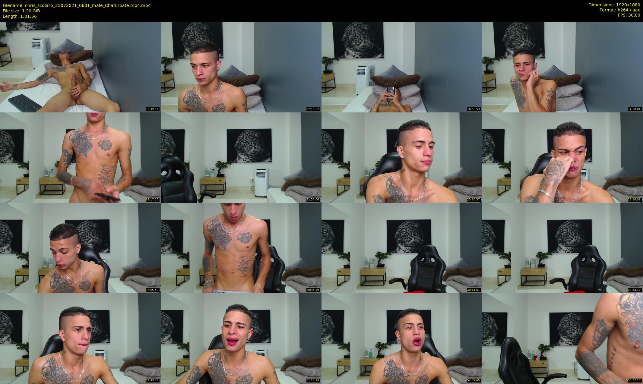 chris_scolaro — 62 minute Chaturbate male cam show recording, 1080p, Jul 25, 2021