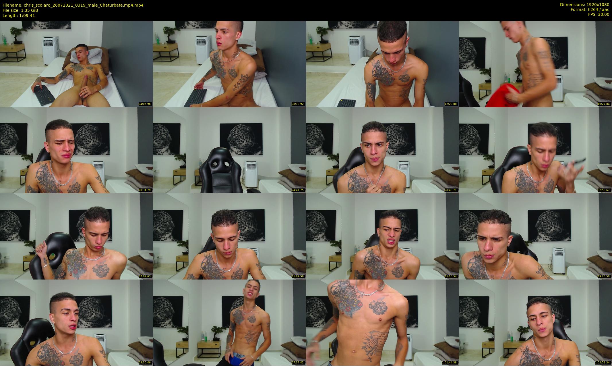 chris_scolaro — 70 minute Chaturbate male cam show recording, 1080p, Jul 26, 2021