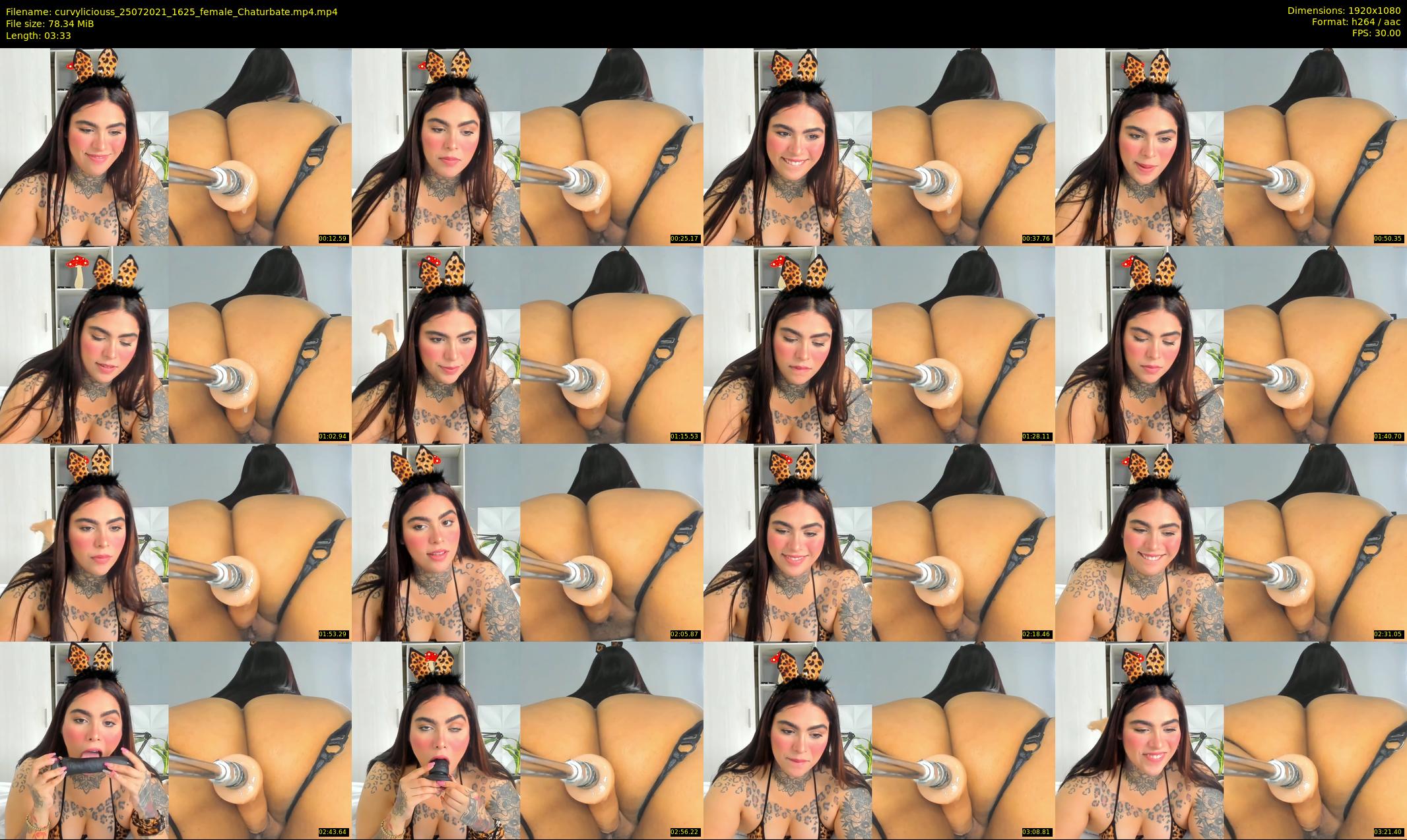 curvyliciouss — 4 minute Chaturbate female cam show recording, 1080p, Jul 25, 2021