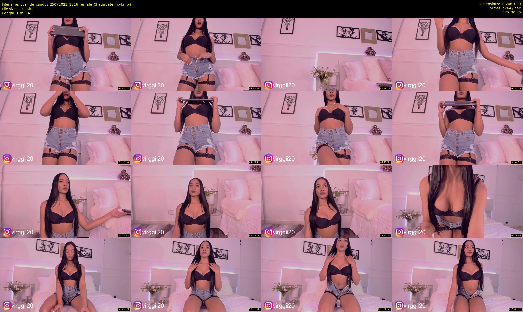 cyanide_candys — 70 minute Chaturbate female cam show recording, 1080p, Jul 25, 2021