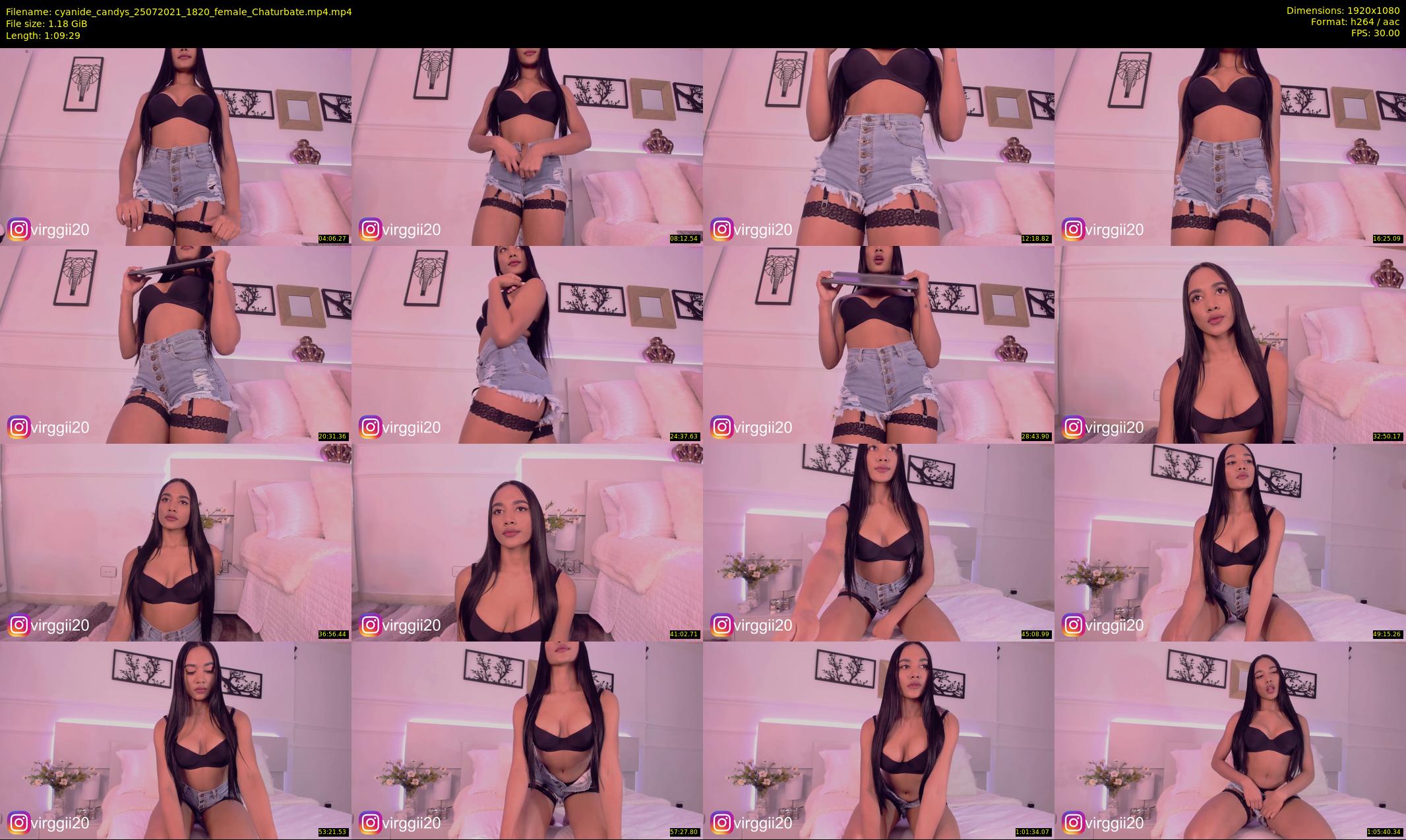 cyanide_candys — 70 minute Chaturbate female cam show recording, 1080p, Jul 25, 2021