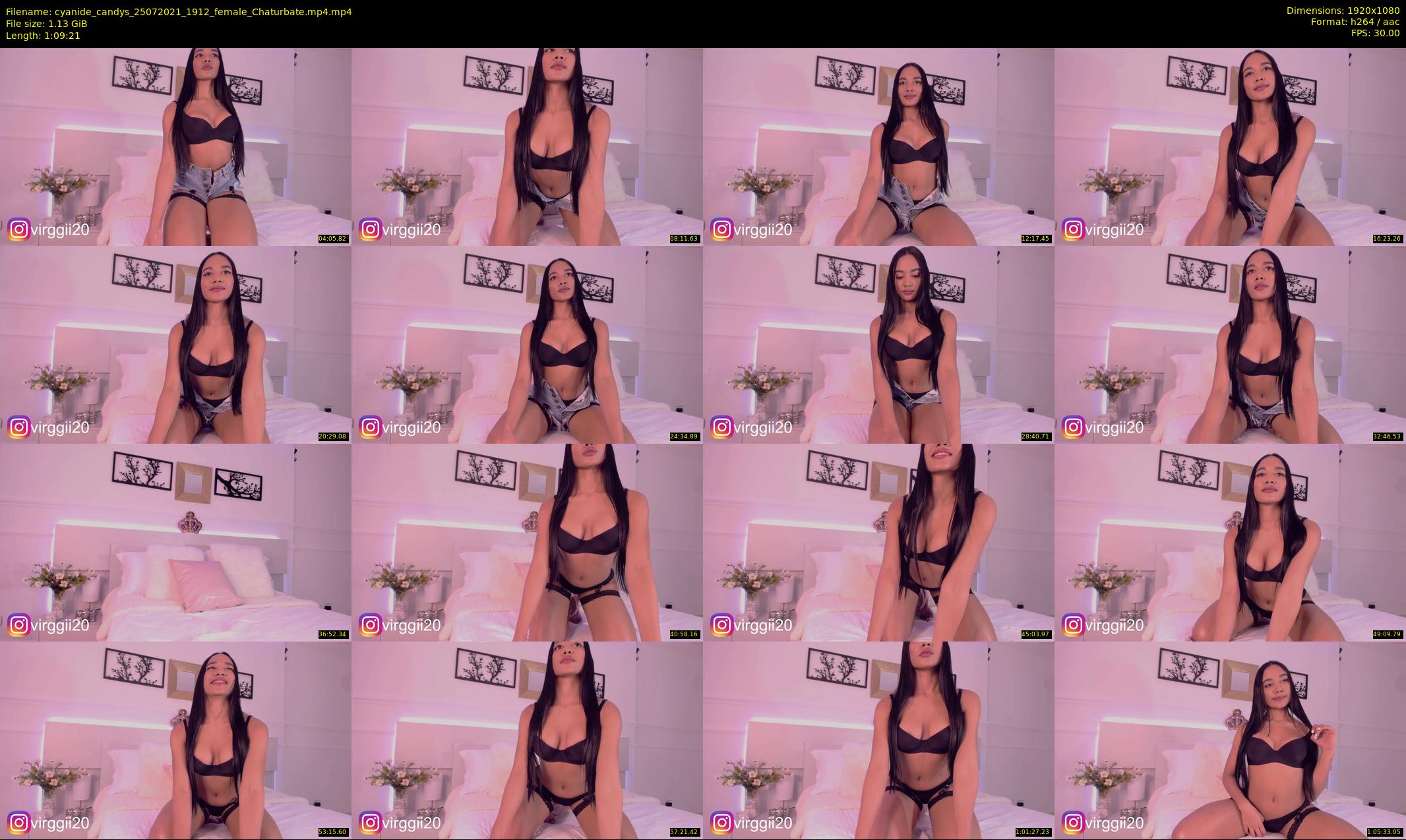 cyanide_candys — 70 minute Chaturbate female cam show recording, 1080p, Jul 25, 2021
