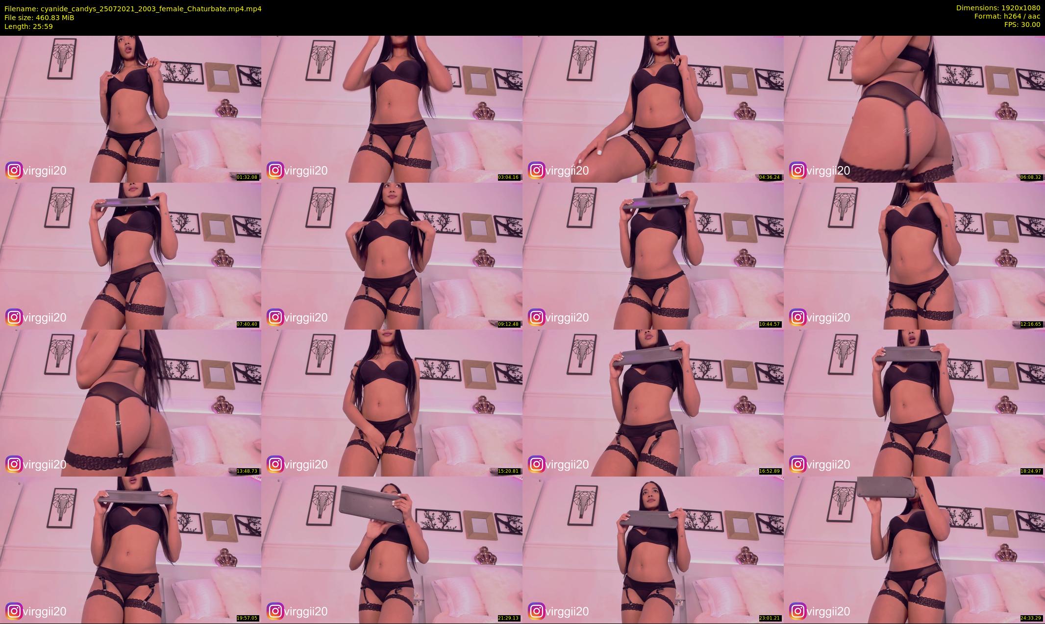 cyanide_candys — 26 minute Chaturbate female cam show recording, 1080p, Jul 25, 2021