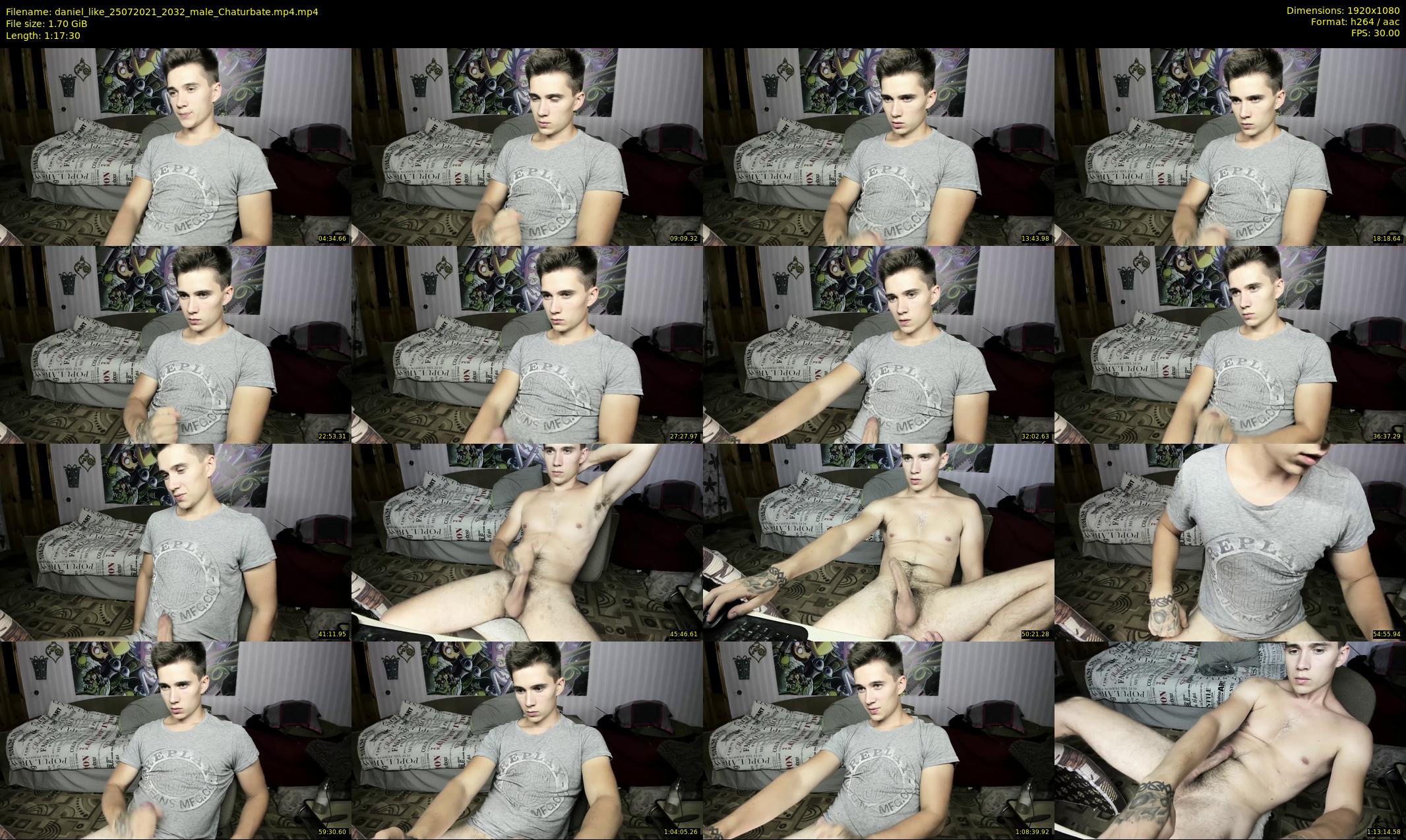 daniel_like — 78 minute Chaturbate male cam show recording, 1080p, Jul 25, 2021