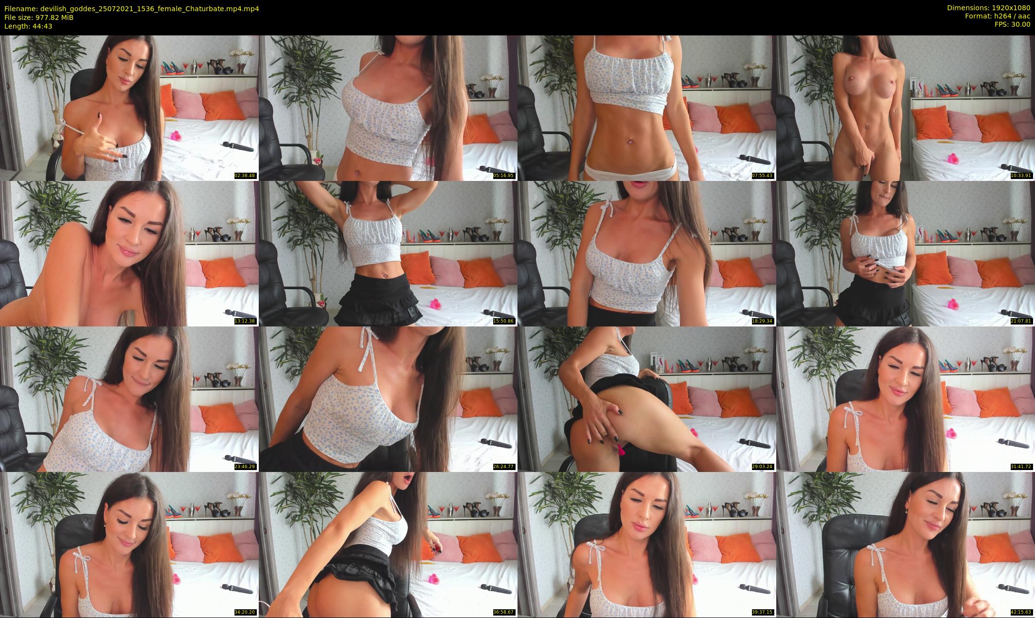 devilish_goddes — 45 minute Chaturbate female cam show recording, 1080p, Jul 25, 2021