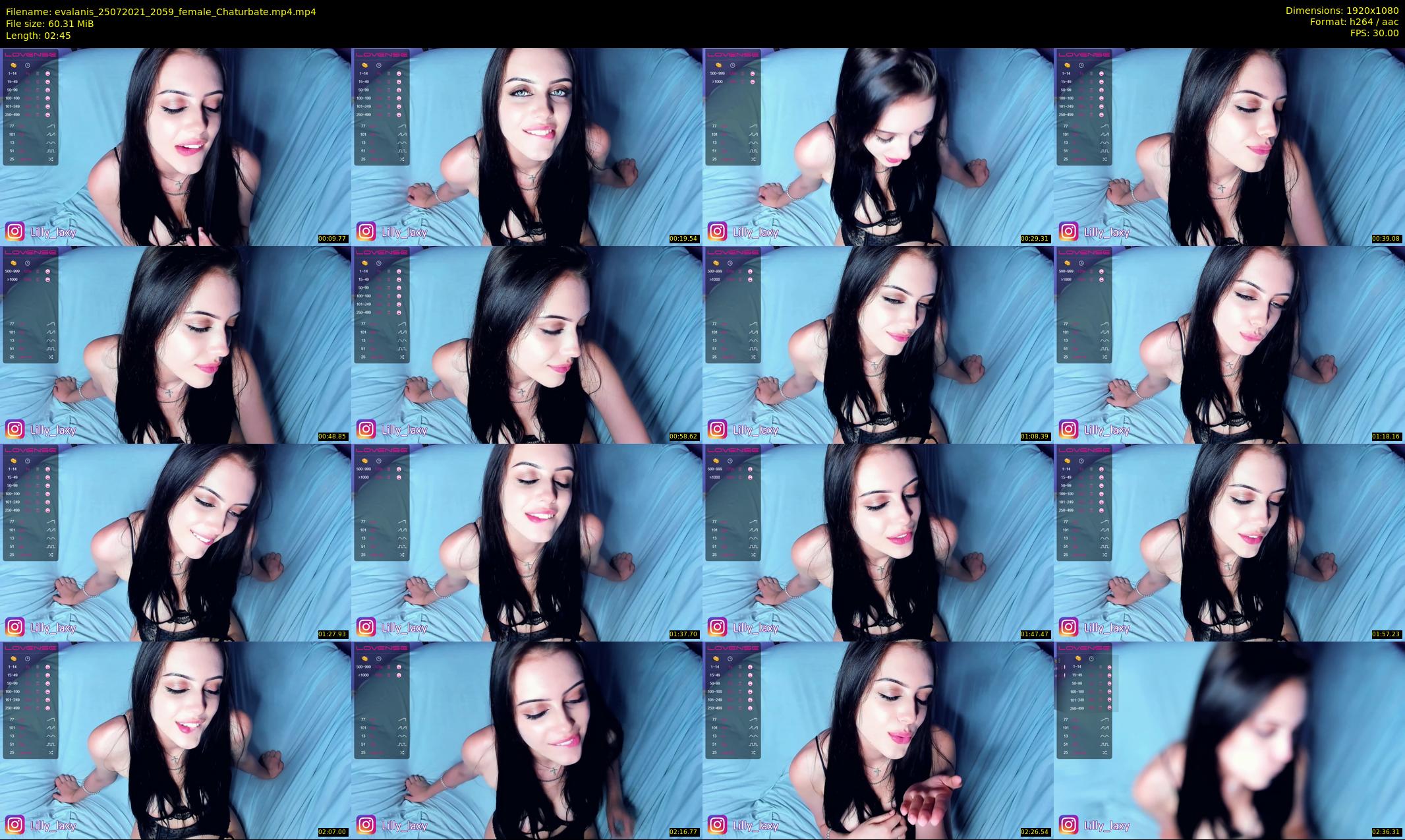 evalanis — 3 minute Chaturbate couple cam show recording, 1080p, Jul 25, 2021