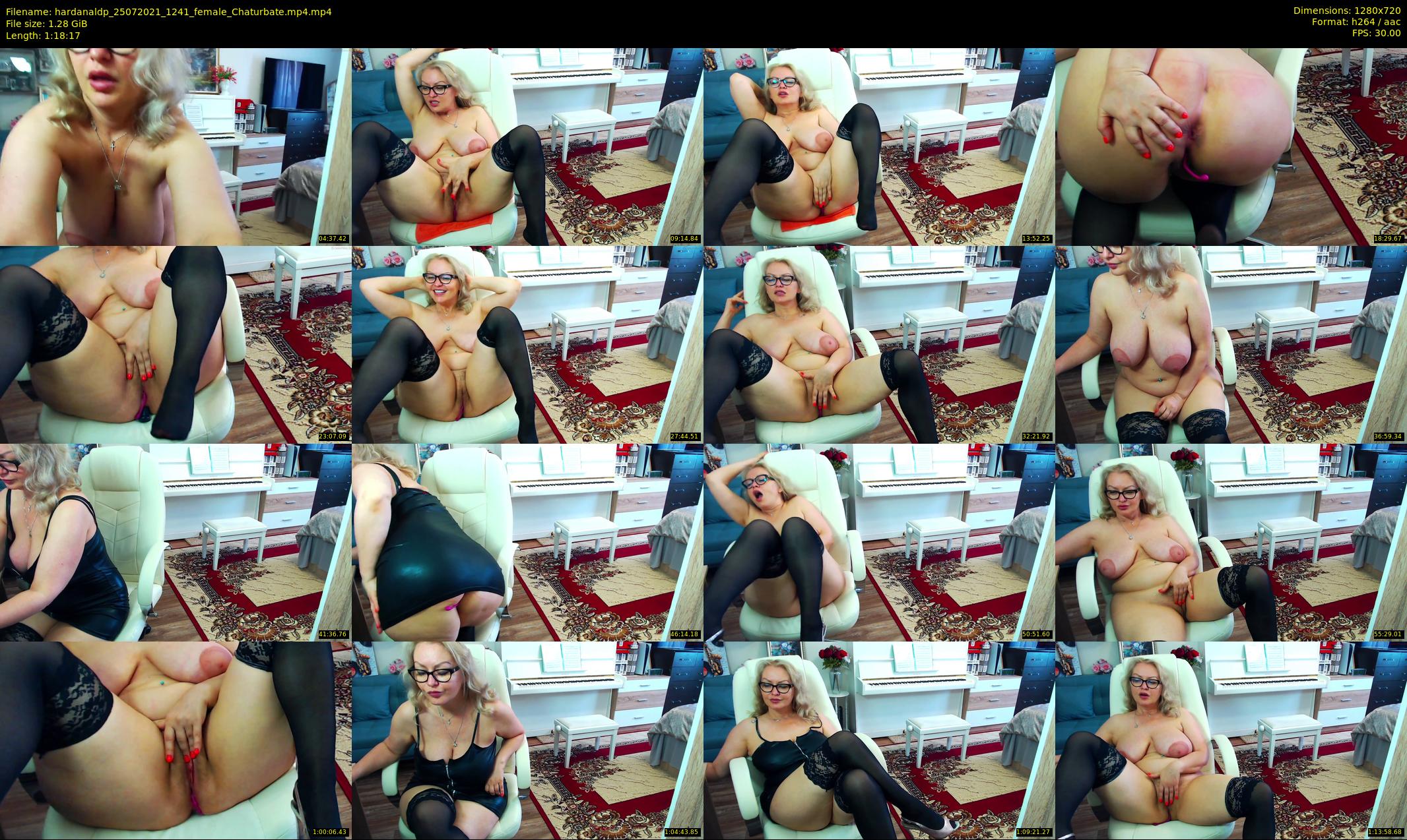 hardanaldp — 79 minute Chaturbate female cam show recording, 720p, Jul 25, 2021