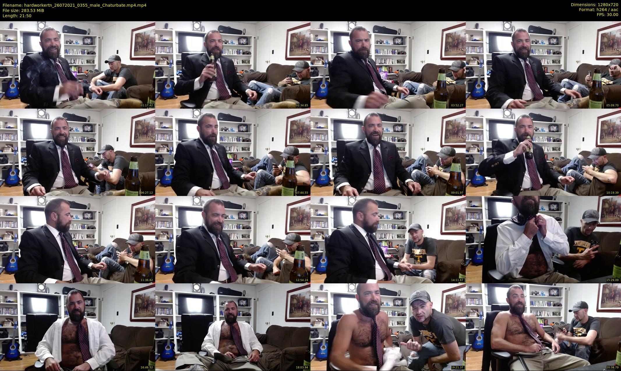hardworkertn — 22 minute Chaturbate male cam show recording, 720p, Jul 26, 2021