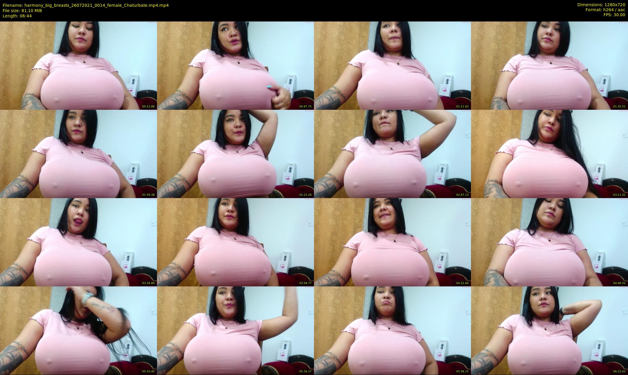 harmony_big_breasts — 7 minute Chaturbate female cam show recording, 720p, Jul 26, 2021