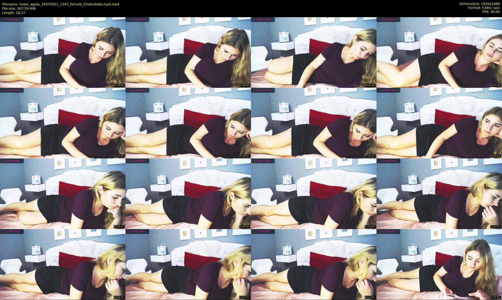 hazel_agata — 19 minute Chaturbate female cam show recording, 1080p, Jul 25, 2021