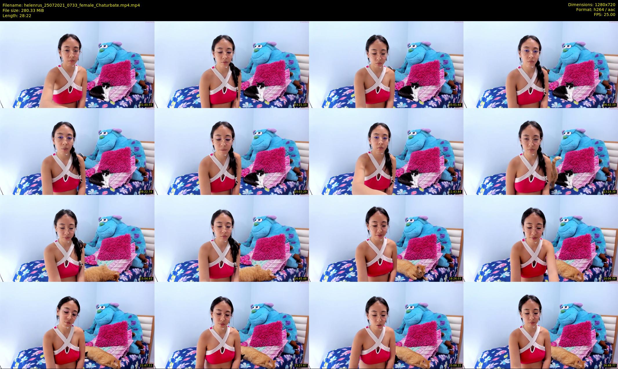 helenrus — 29 minute Chaturbate female cam show recording, 720p, Jul 25, 2021
