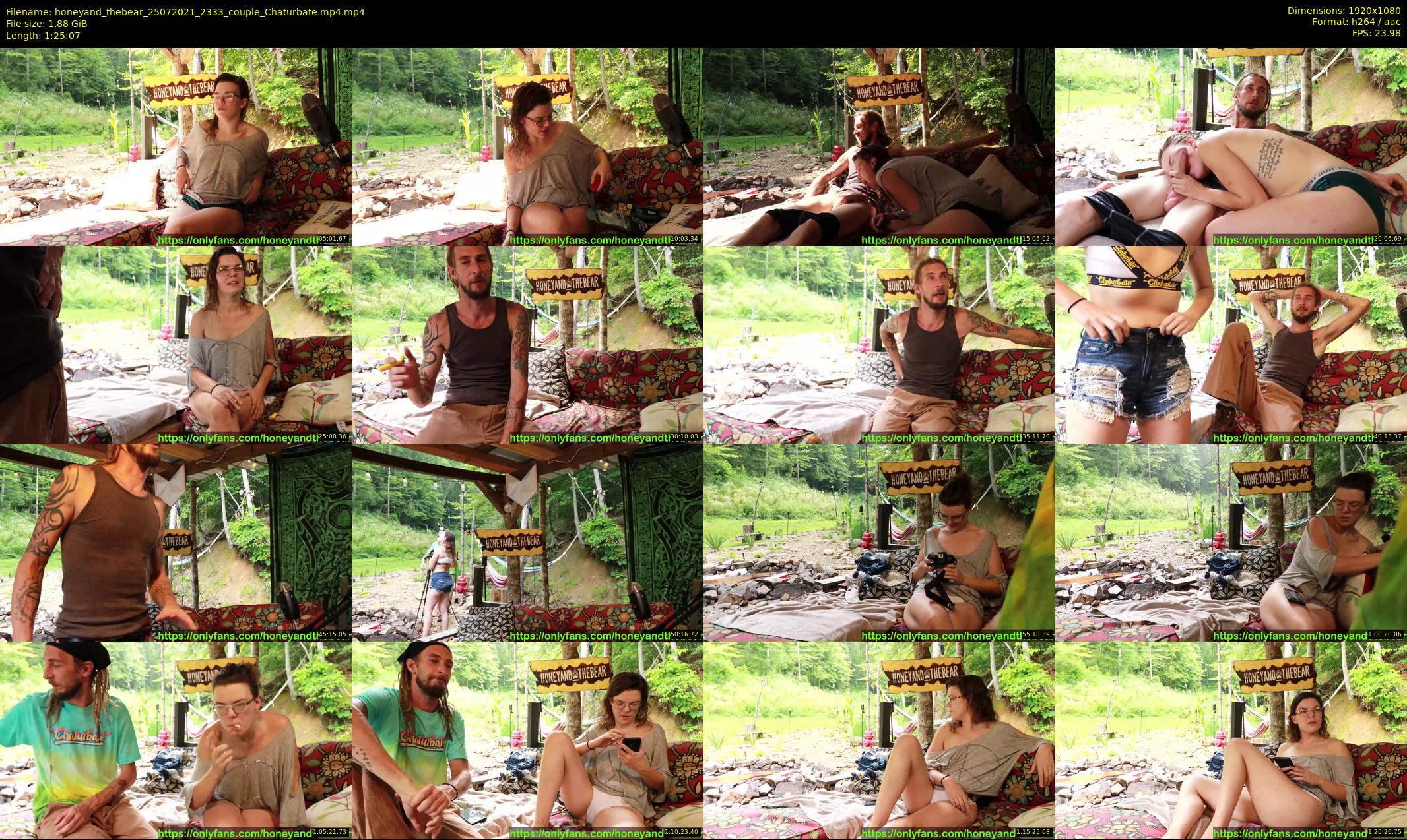 honeyand_thebear — 86 minute Chaturbate couple cam show recording, 1080p, Jul 25, 2021