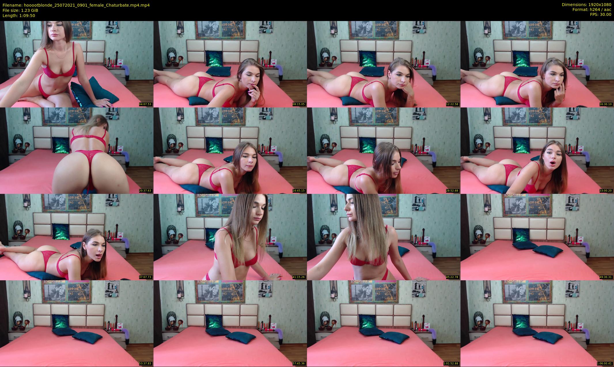 hooootblonde — 70 minute Chaturbate female cam show recording, 1080p, Jul 25, 2021