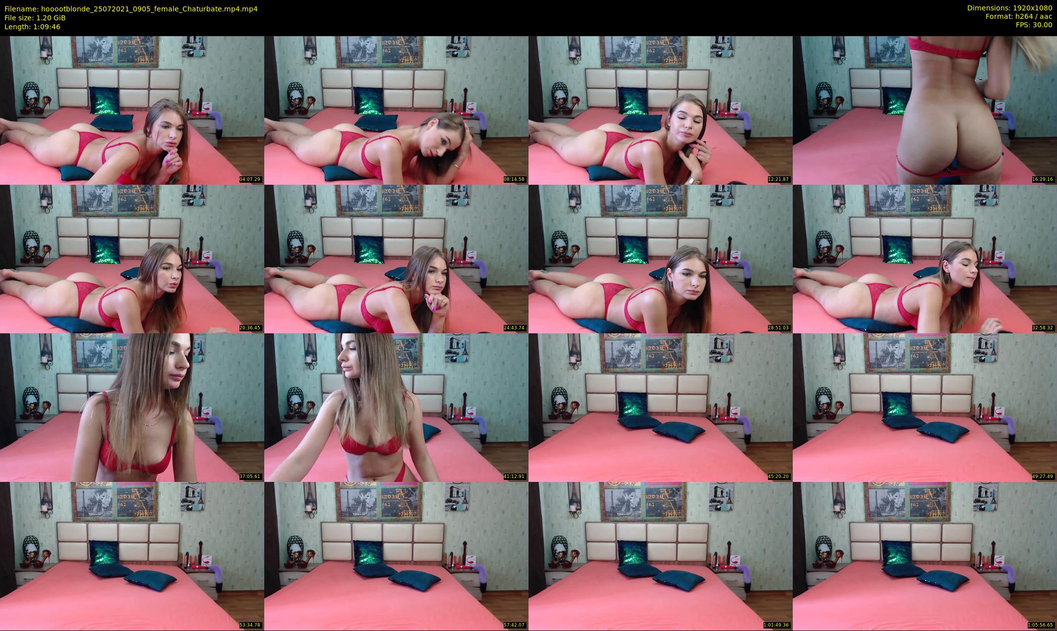 hooootblonde — 70 minute Chaturbate female cam show recording, 1080p, Jul 25, 2021