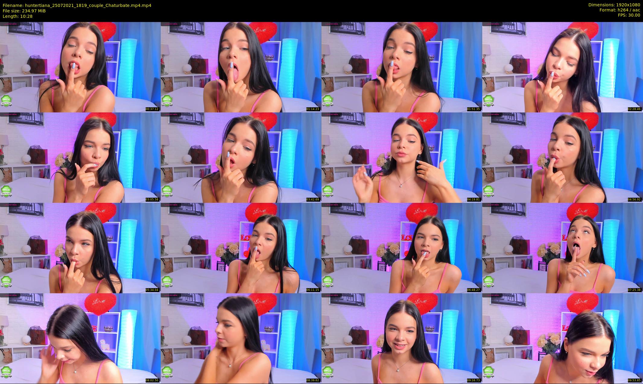 huntertiana — 11 minute Chaturbate female cam show recording, 1080p, Jul 25, 2021