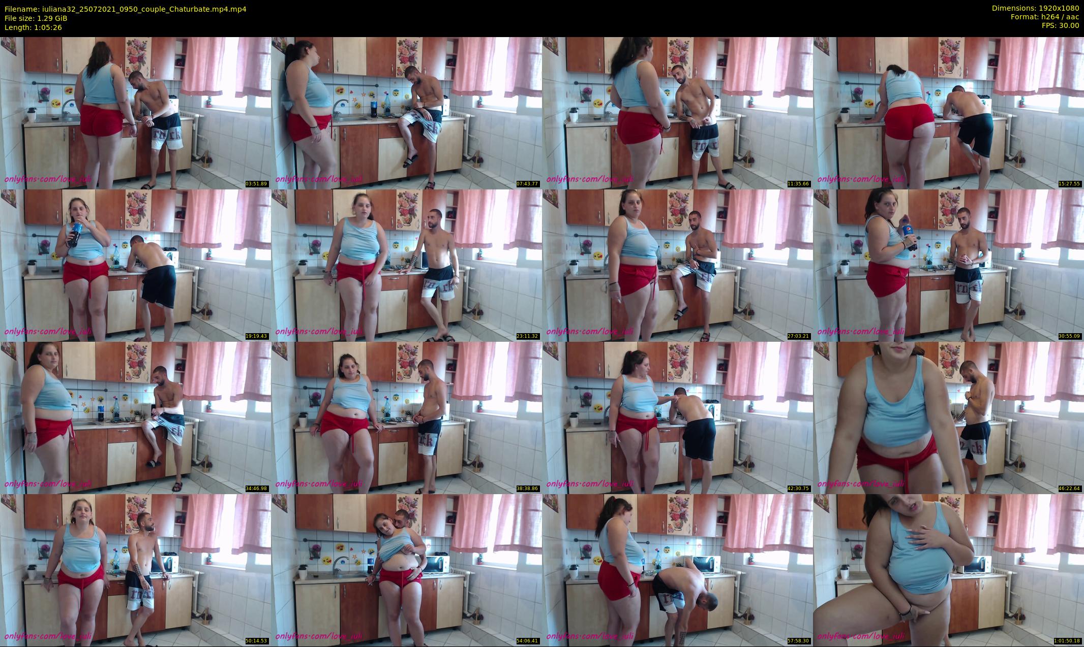 iuliana32 — 66 minute Chaturbate couple cam show recording, 1080p, Jul 25, 2021