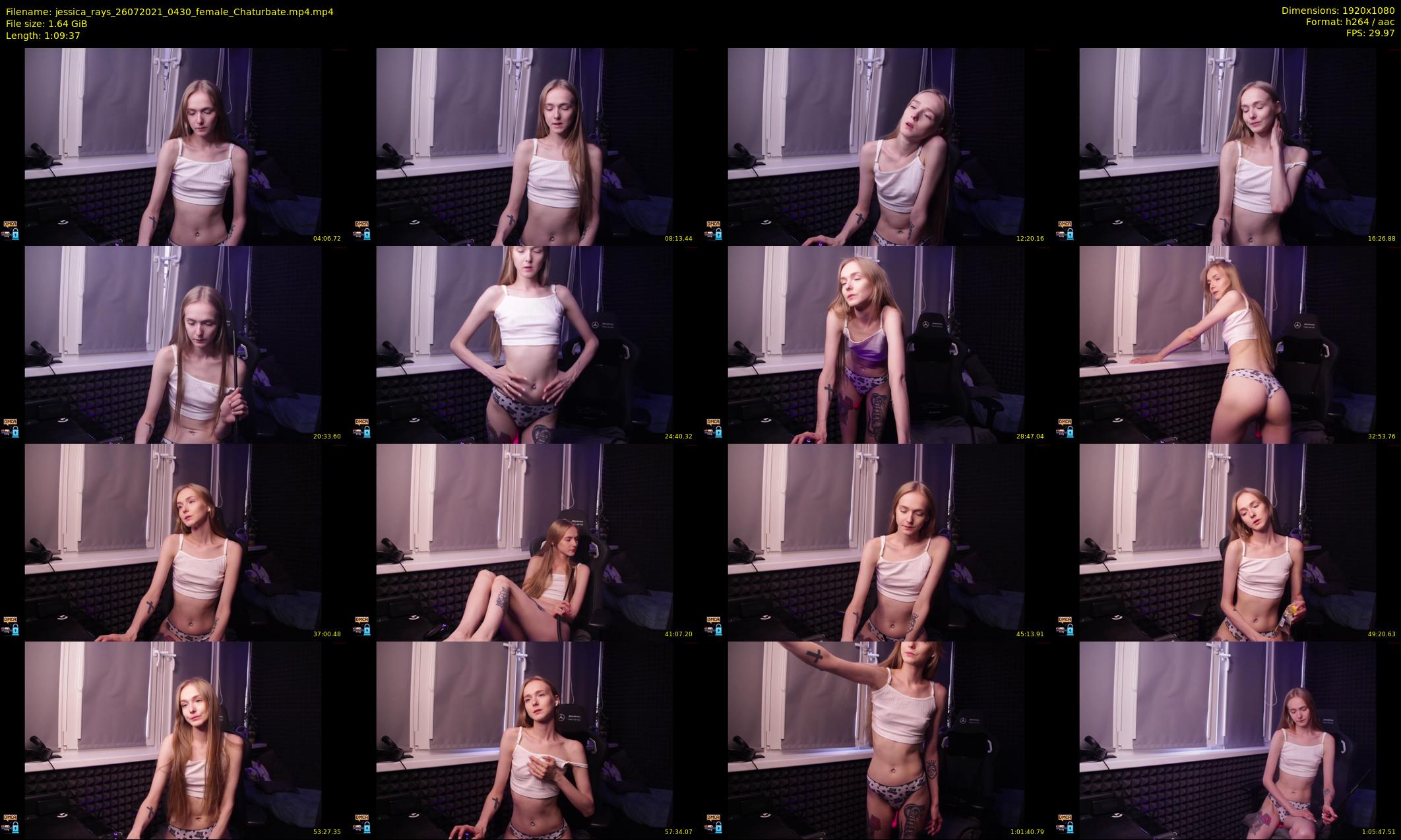 jessica_rays — 70 minute Chaturbate couple cam show recording, 1080p, Jul 26, 2021