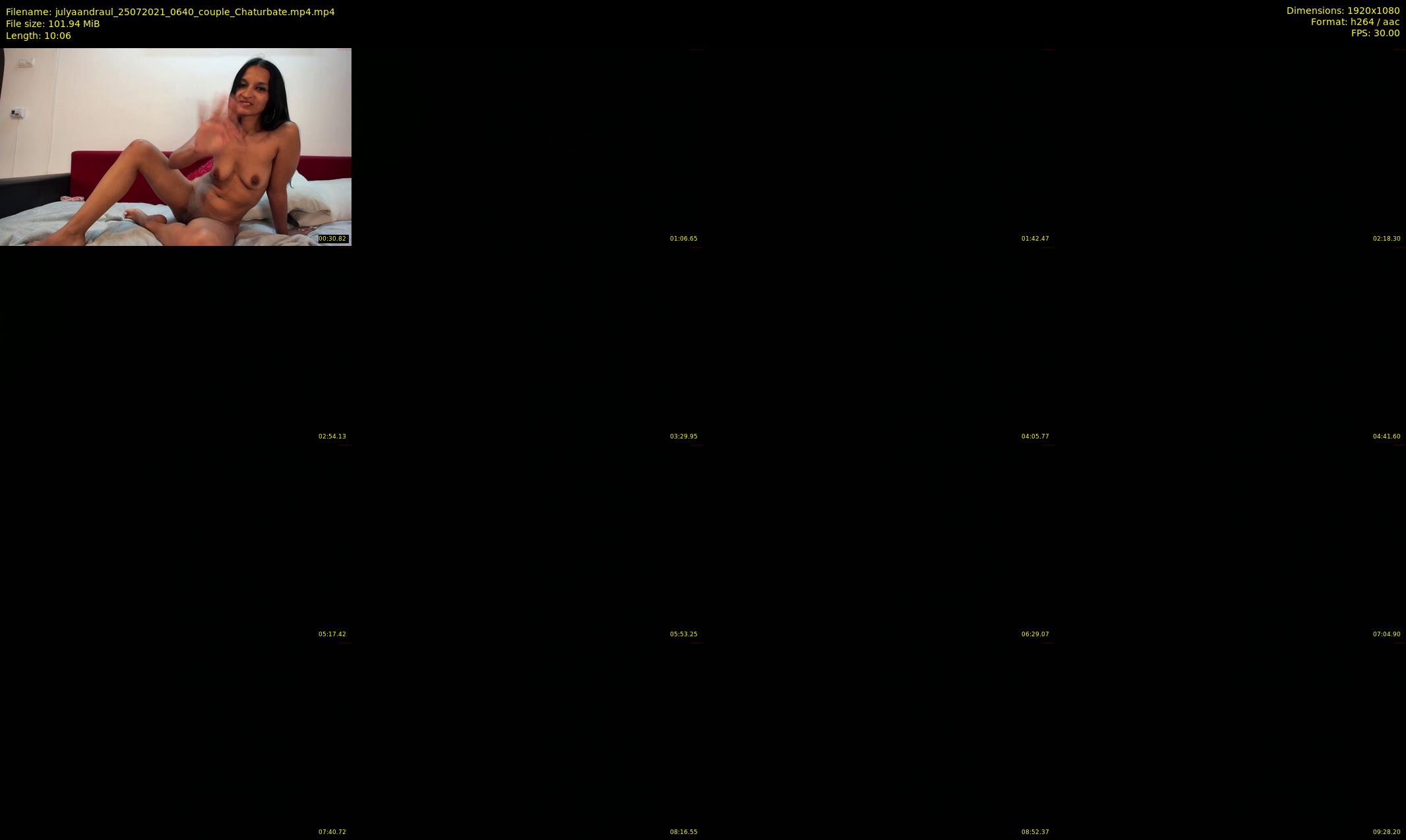 julyaandraul — 11 minute Chaturbate couple cam show recording, 1080p, Jul 25, 2021