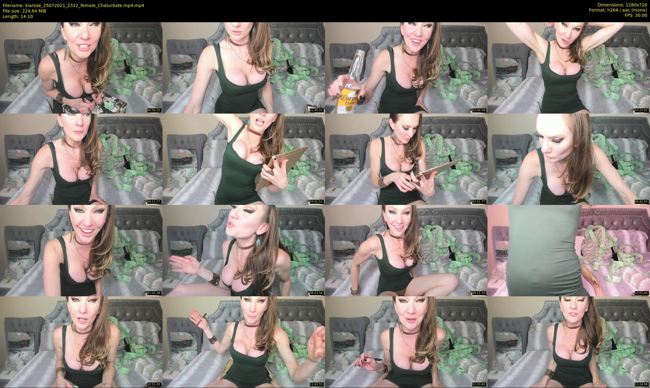 kiarose — 15 minute Chaturbate female cam show recording, 720p, Jul 25, 2021