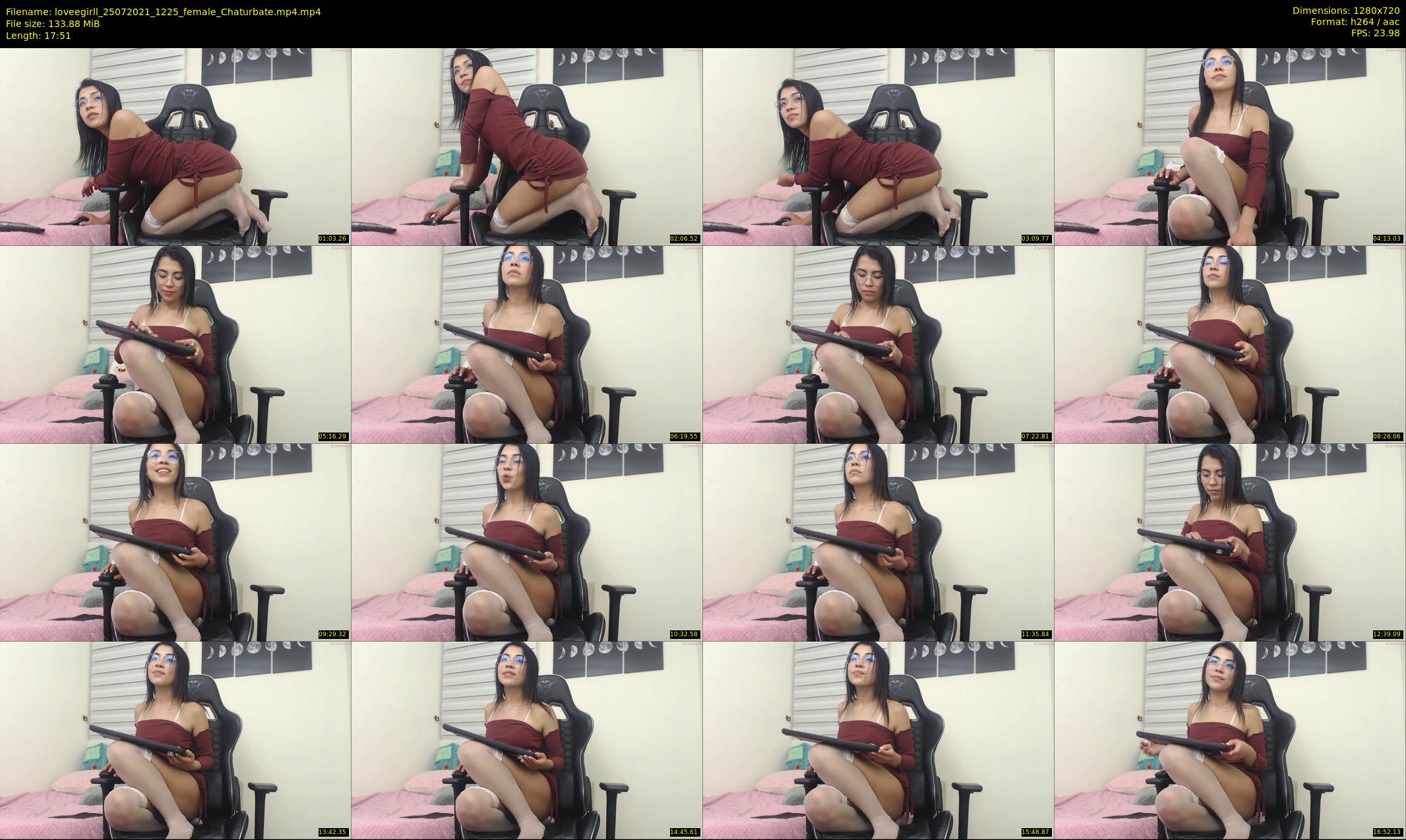 loveegirll — 18 minute Chaturbate female cam show recording, 720p, Jul 25, 2021