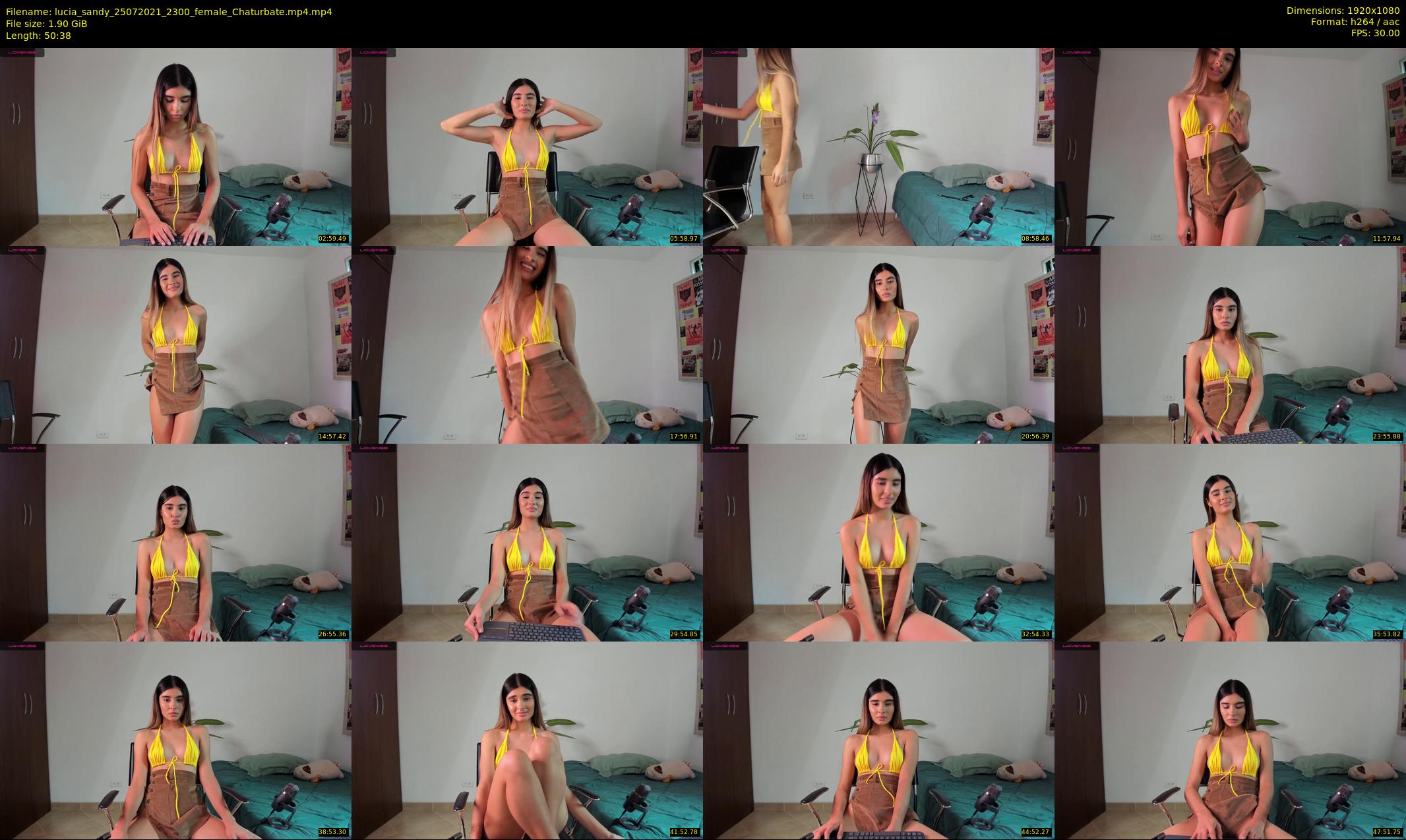 lucia_sandy — 51 minute Chaturbate female cam show recording, 1080p, Jul 25, 2021