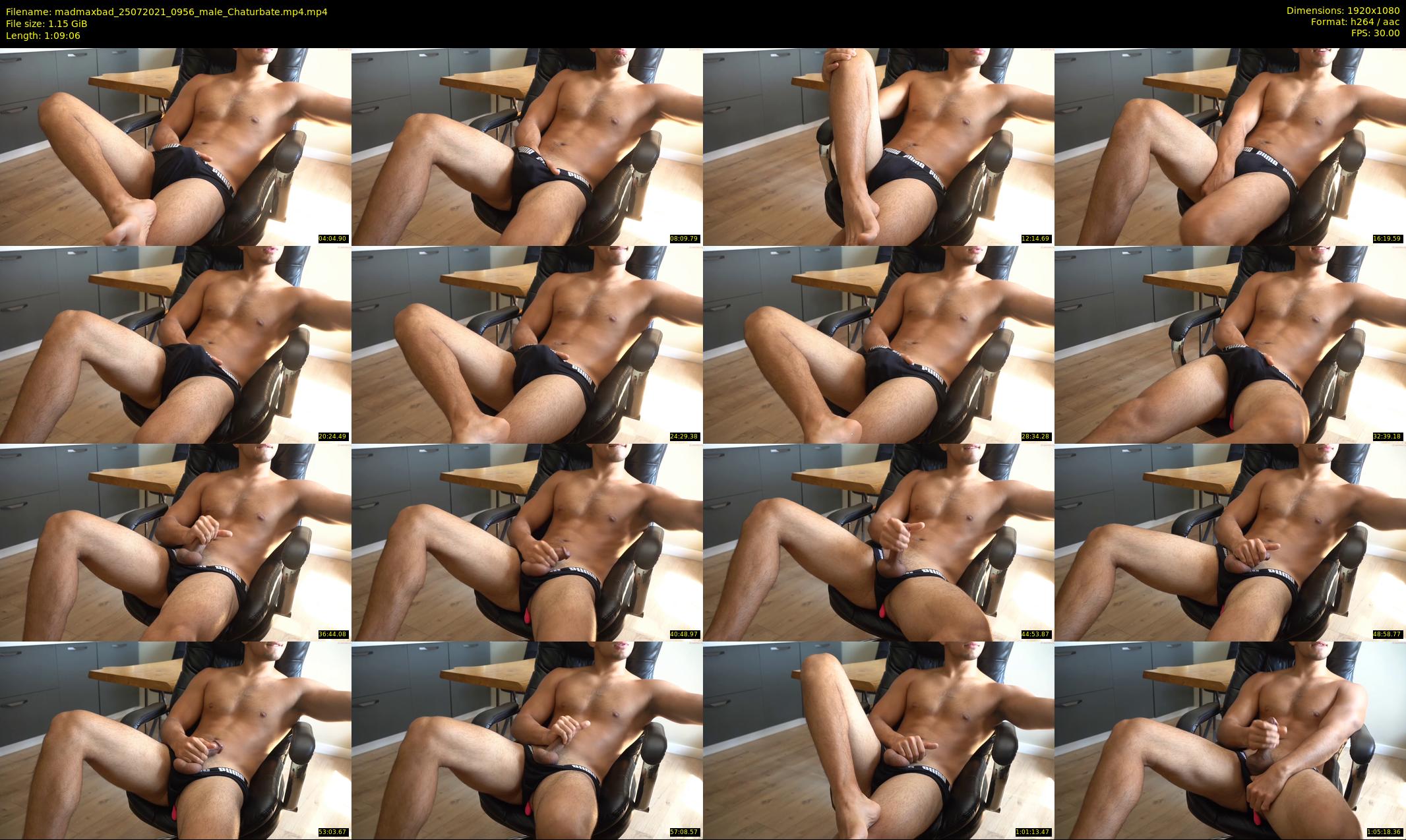 madmaxbad — 70 minute Chaturbate male cam show recording, 1080p, Jul 25, 2021